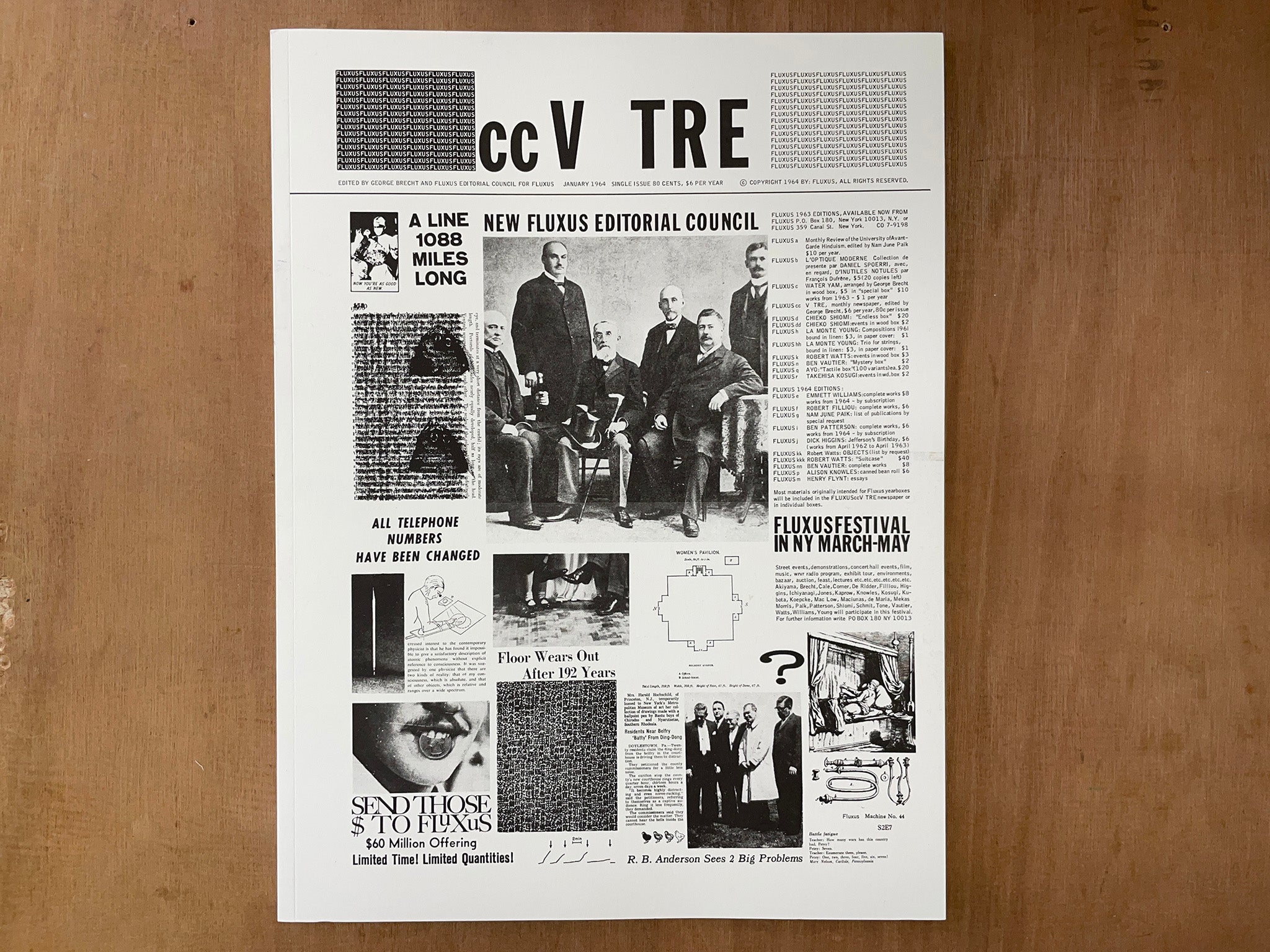 THE FLUXUS NEWSPAPER by Various Artists – Good Press — good books
