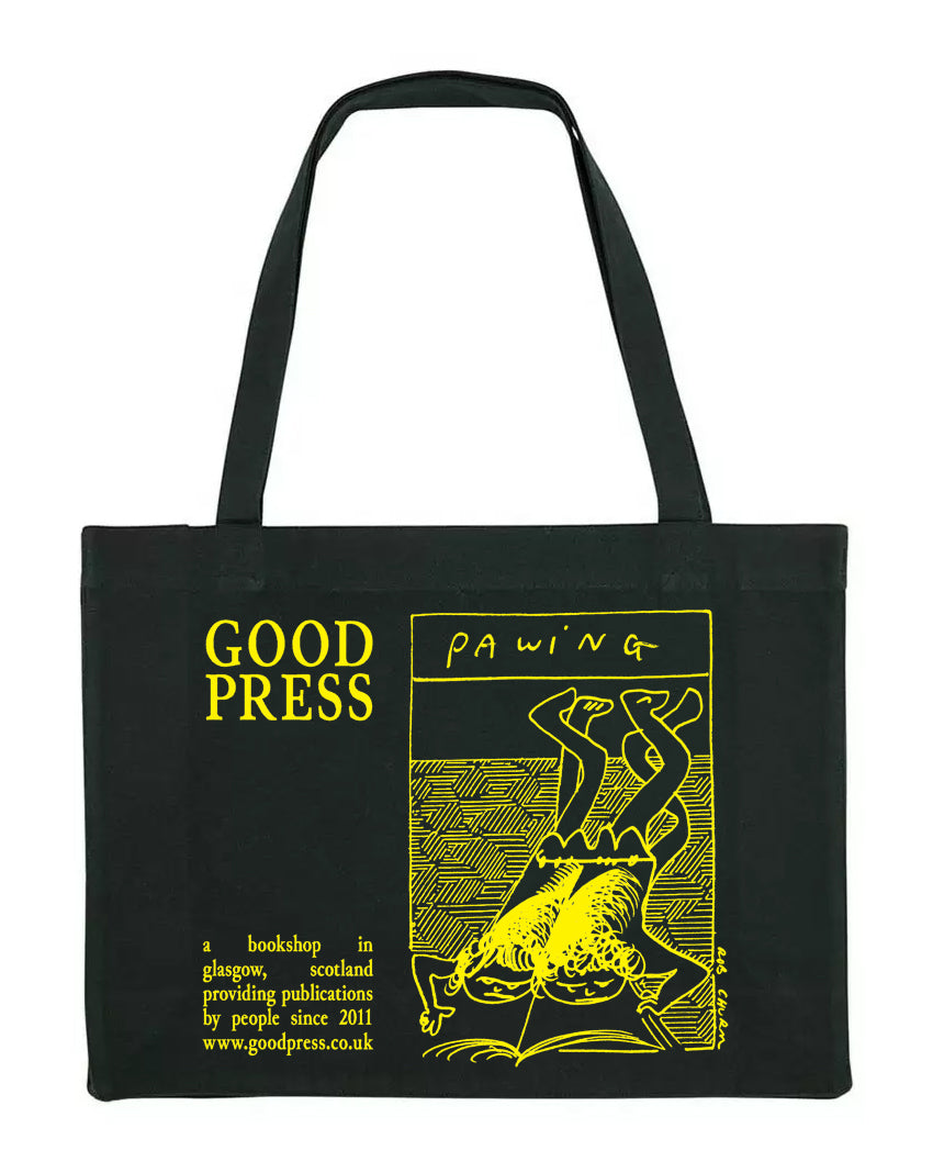 PAWING TOTE BAG by Rob Churm