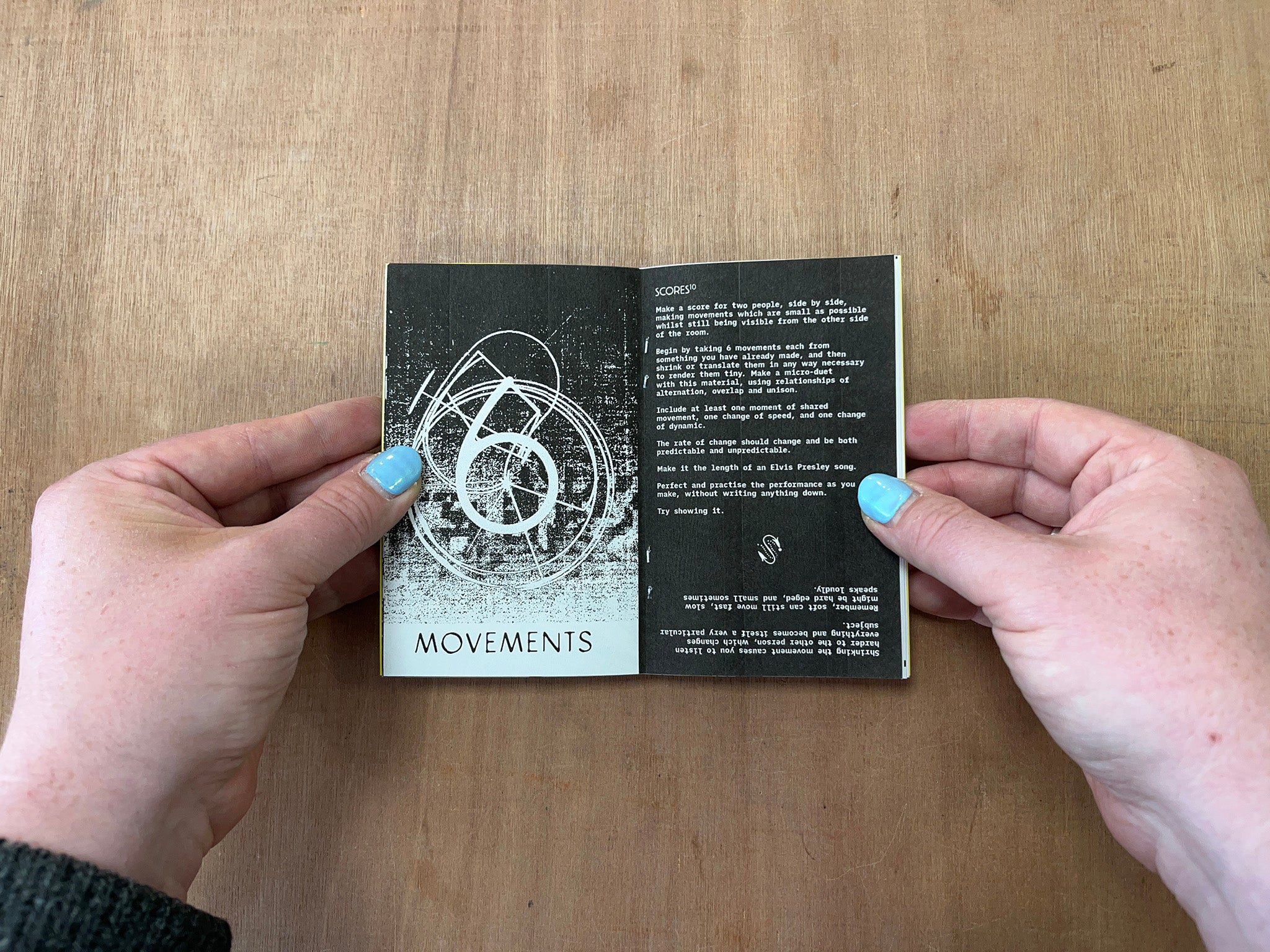 A CHOREOGRAPHER'S HANDBOOK by Jonathan Burrows