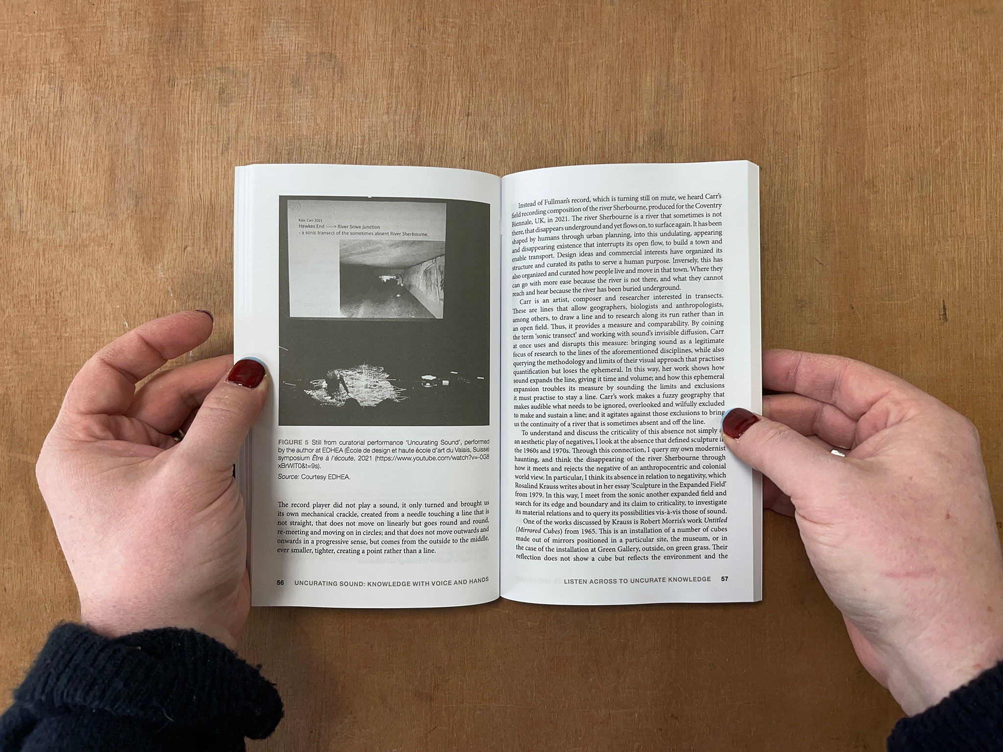 UNCURATING SOUND: KNOWLEDGE WITH VOICE AND HANDS by Salomé Voegelin