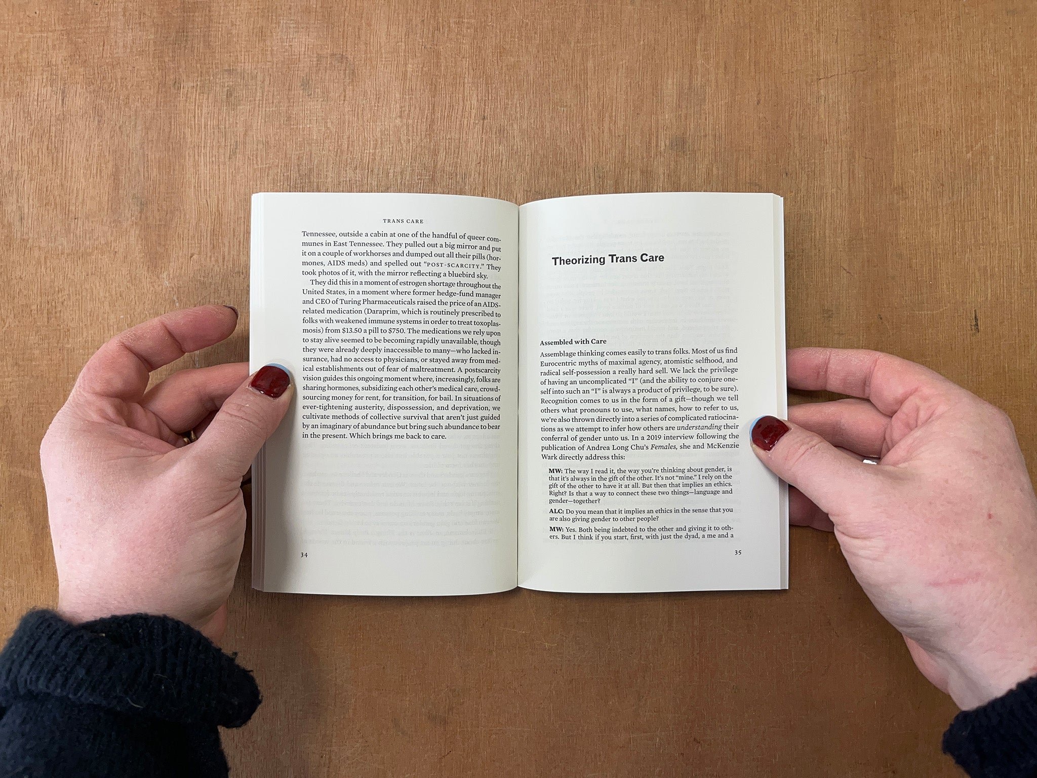 TRANS CARE by Hil Malatino