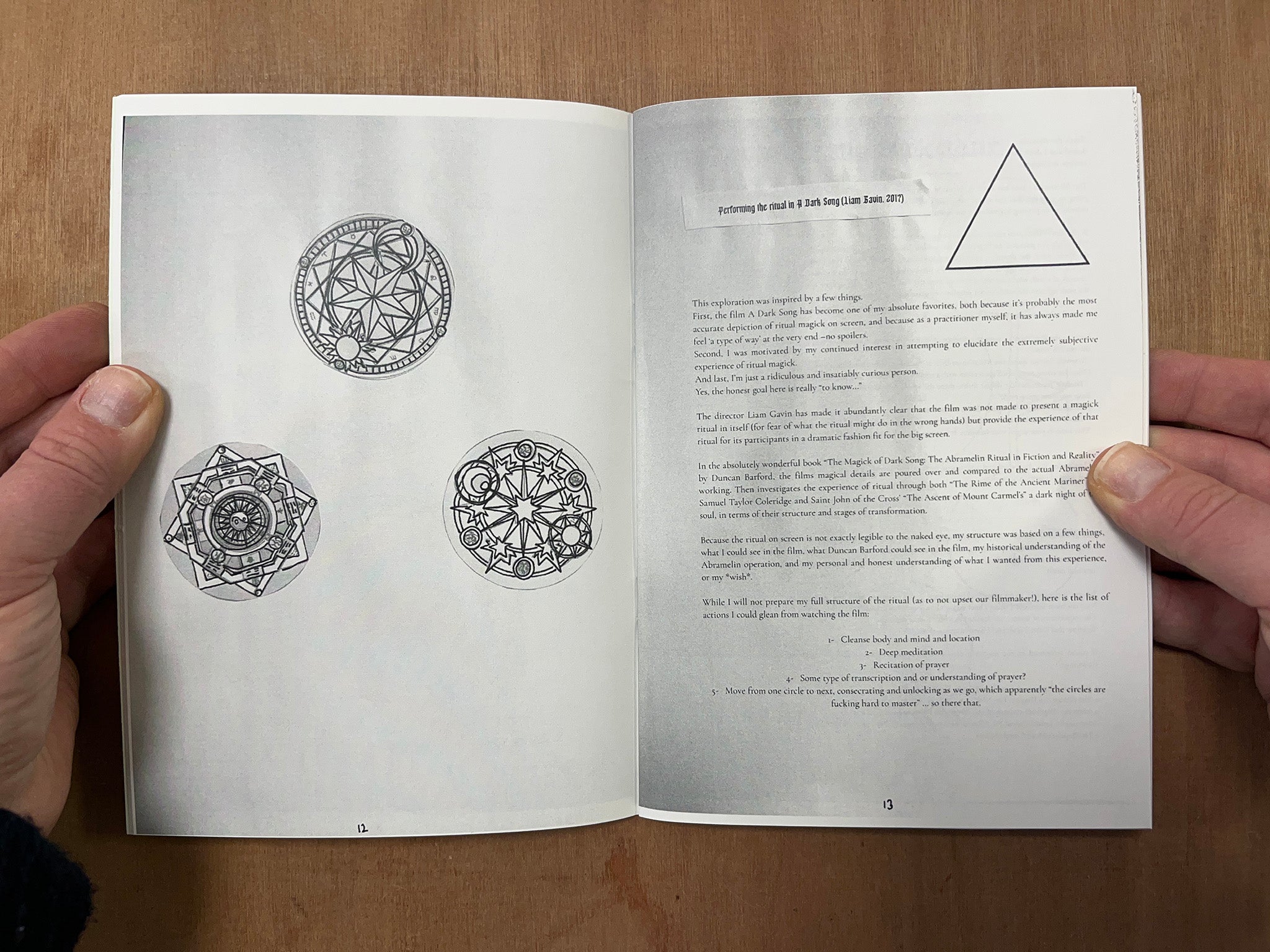 CINEMATIC GRIMOIRE ZINE 1 by Kachine Moore