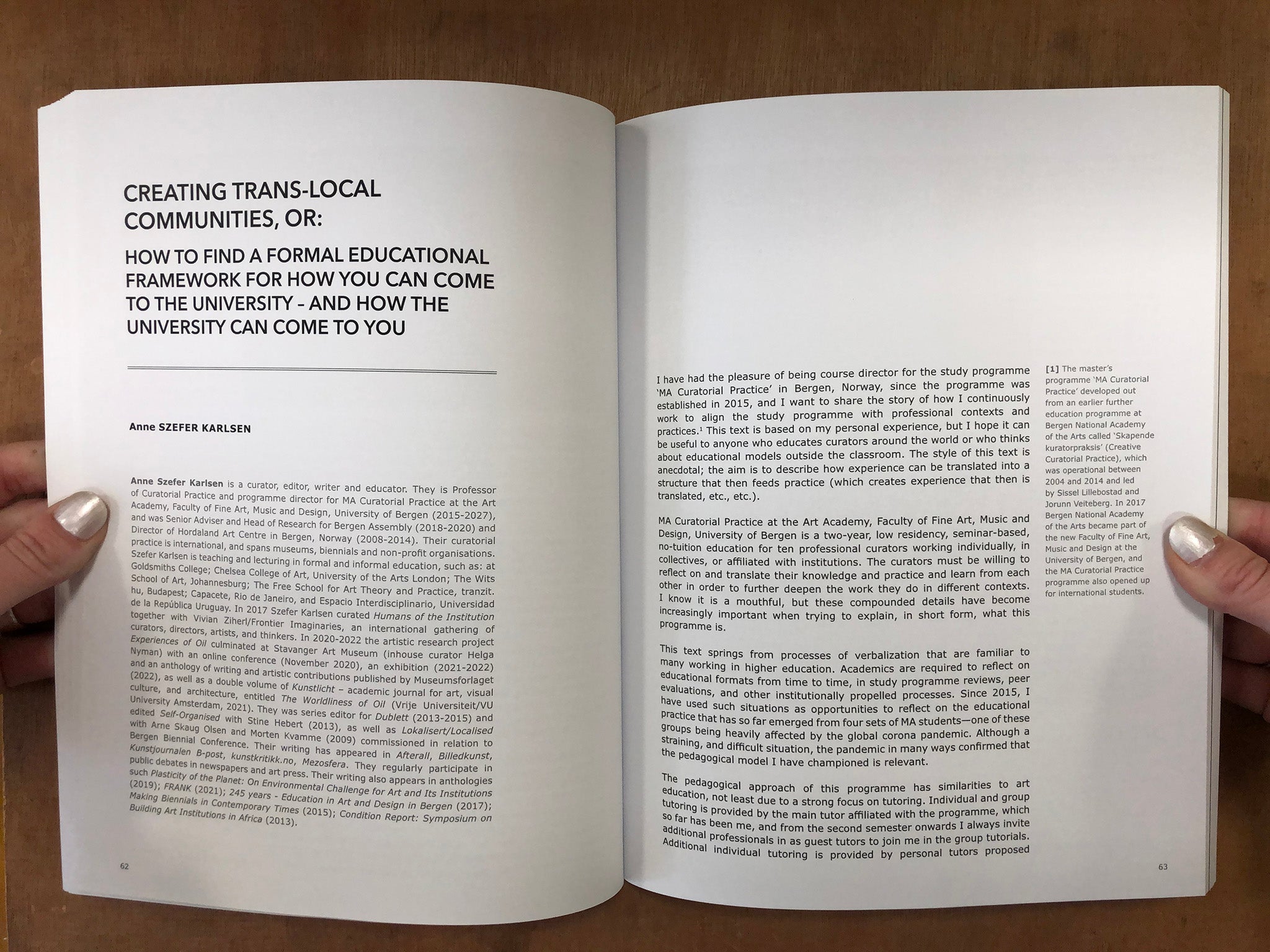 LEARNING BY CURATING: CURRENT TRAJECTORIES IN CRITICAL CURATORIAL EDUCATION Edited by Catalin Gheorghe