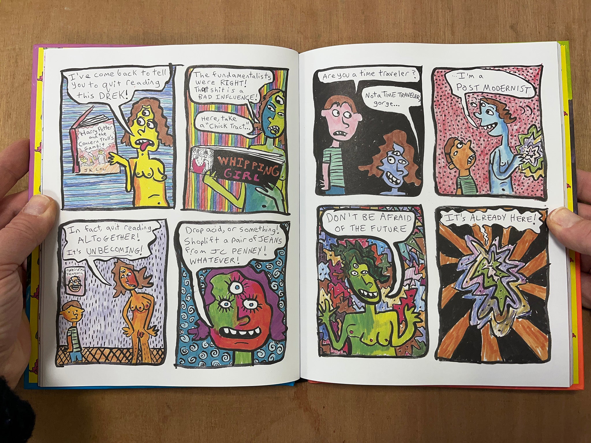 ENLIGHTENED TRANSSEXUAL COMIX by Sam Szabo