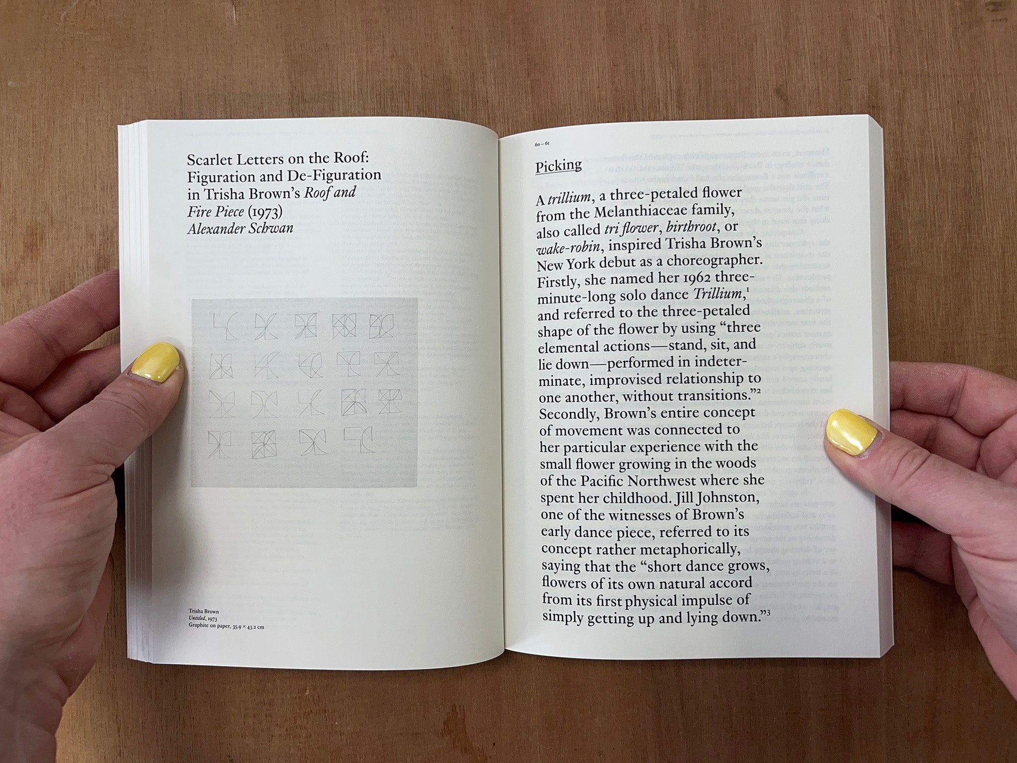 SPACESCAPES – DANCE & DRAWING SINCE 1962 by Sarah Burkhalter & Laurence Schmidlin (Eds.)