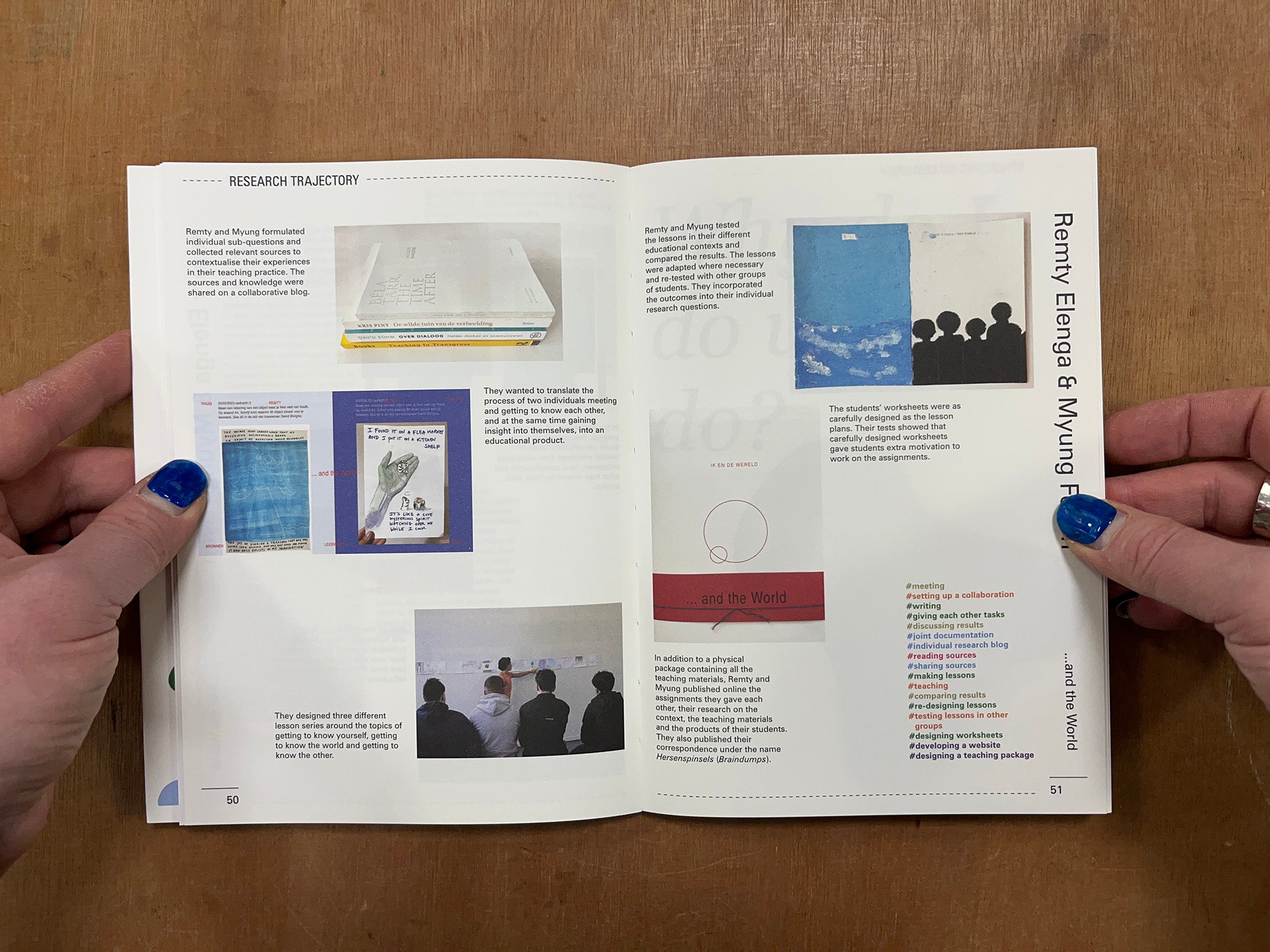 HANDS ON RESEARCH FOR ARTISTS, DESIGNERS & EDUCATORS Edited by