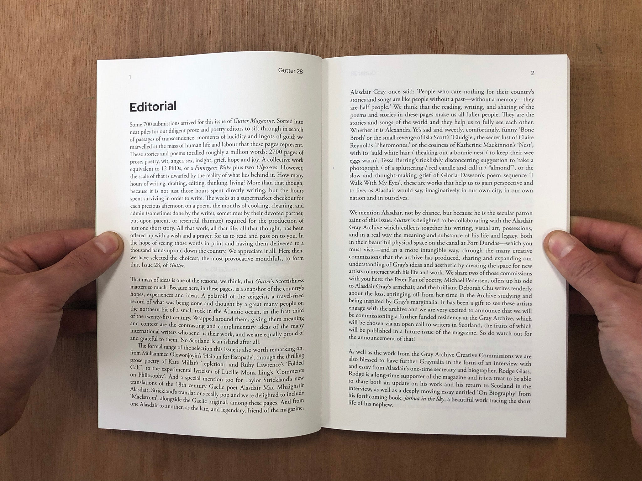 GUTTER 28 – Good Press — good books & more