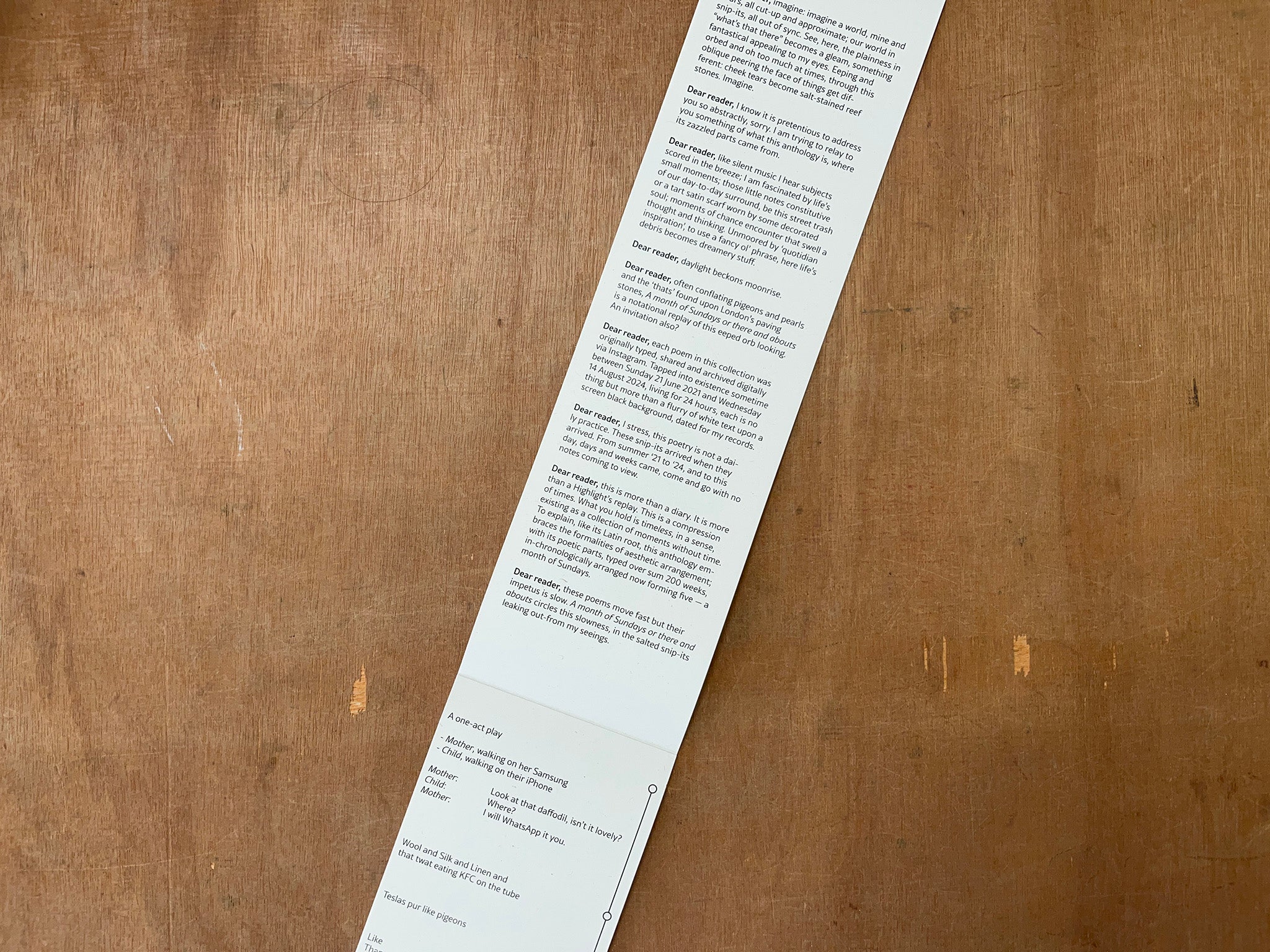 A MONTH OF SUNDAYS OR THERE THERE AND ABOUTS by Toby Üpson