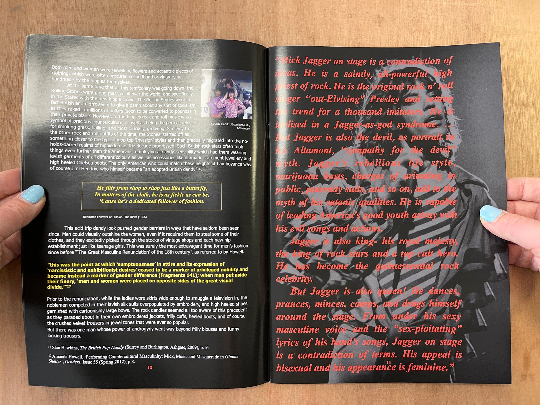 DUDE LOOKS LIKE A LADY: A HISTORY AND AUTOPSY OF THE ANDROGYNOUS MALE ROCK STAR by Hana Aarow