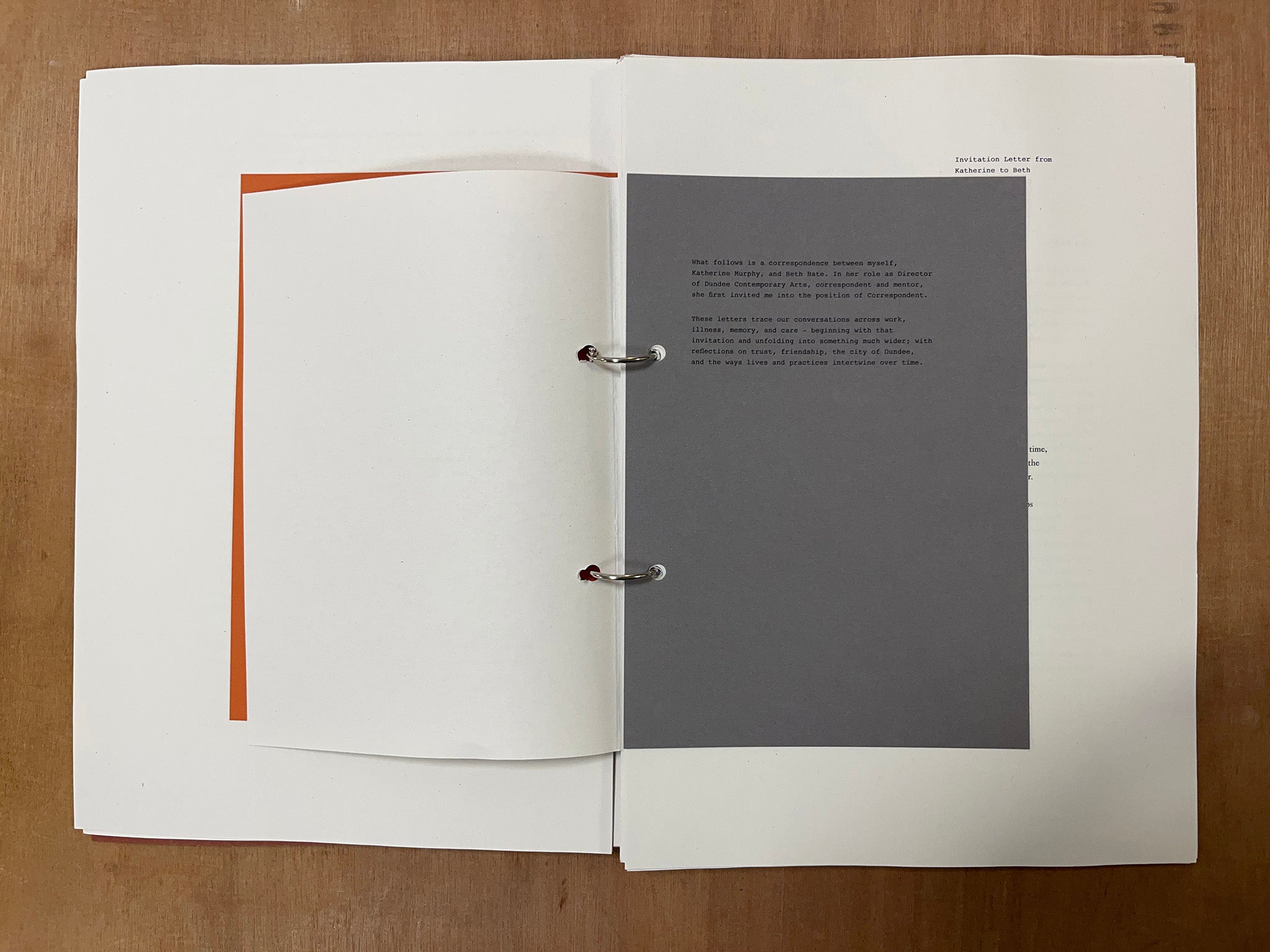 UNFOLDING ~ CORRESPONDENT by Katherine Murphy