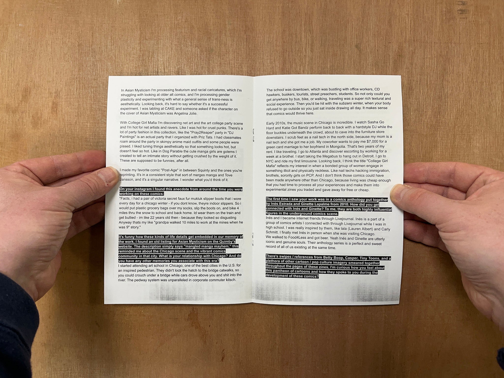 COLLECTED COMICS 2011-2013 by Sua Yoo