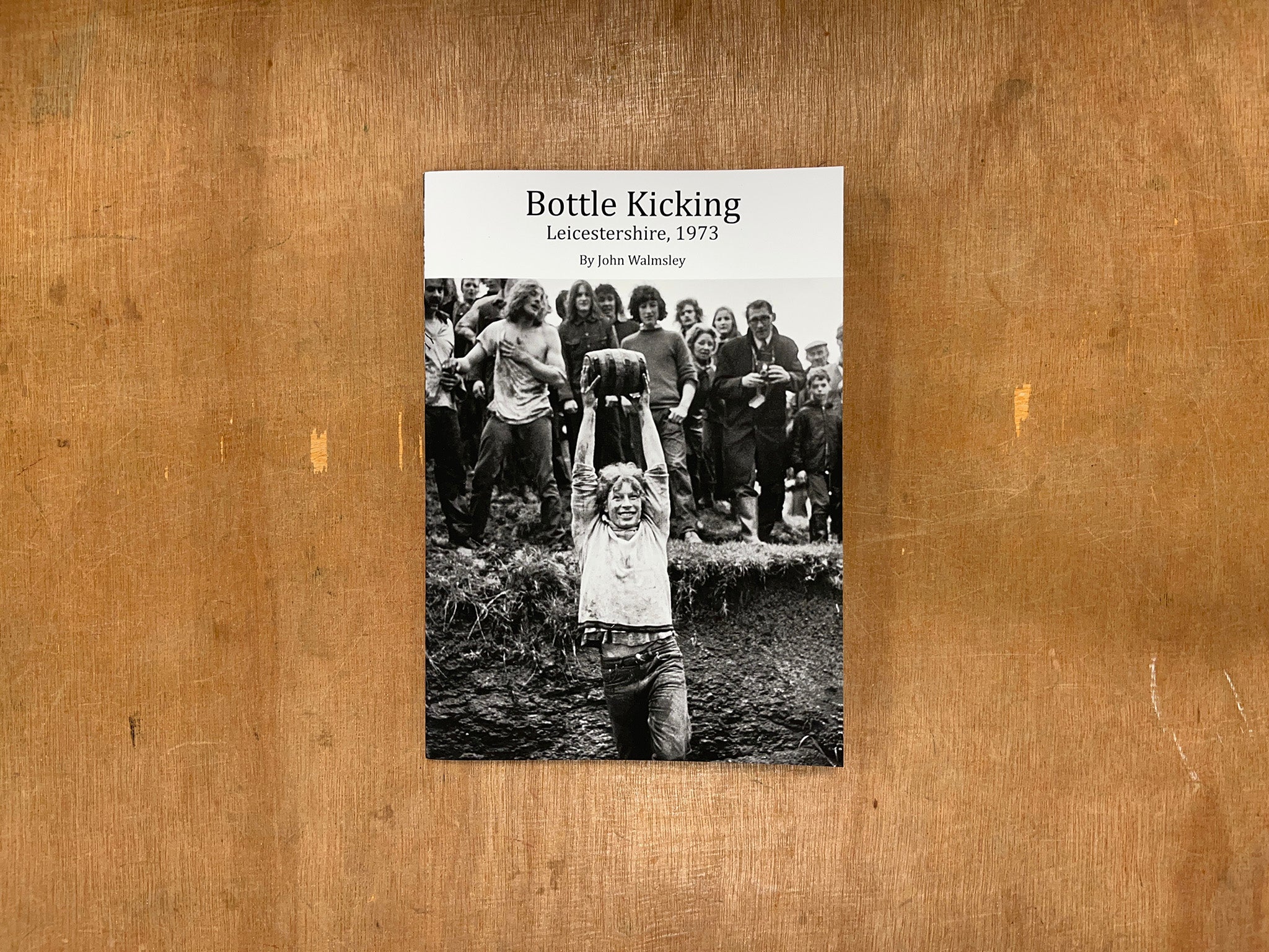 BOTTLE KICKING, 1973 by John Walmsley