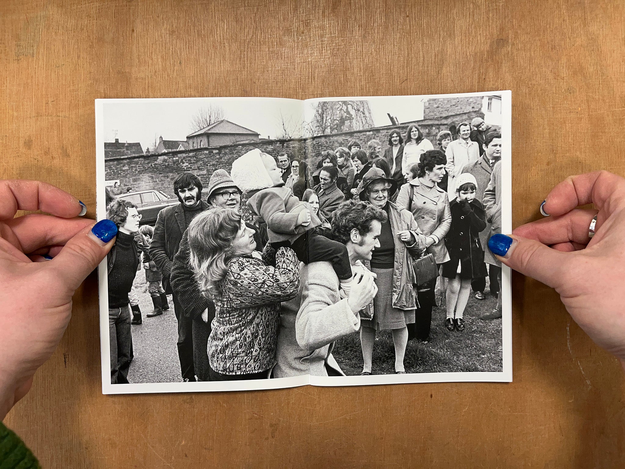 BOTTLE KICKING, 1973 by John Walmsley