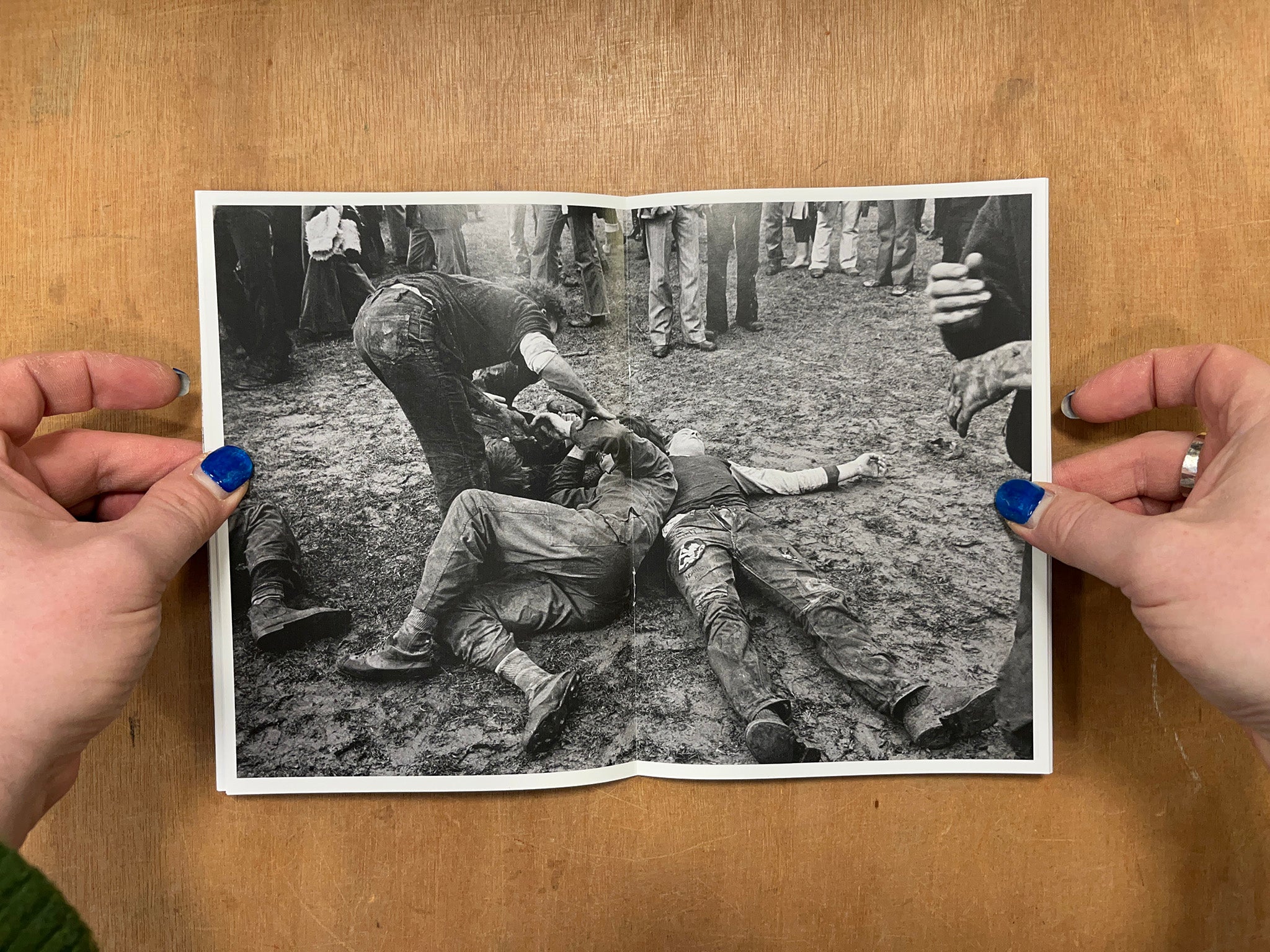 BOTTLE KICKING, 1973 by John Walmsley