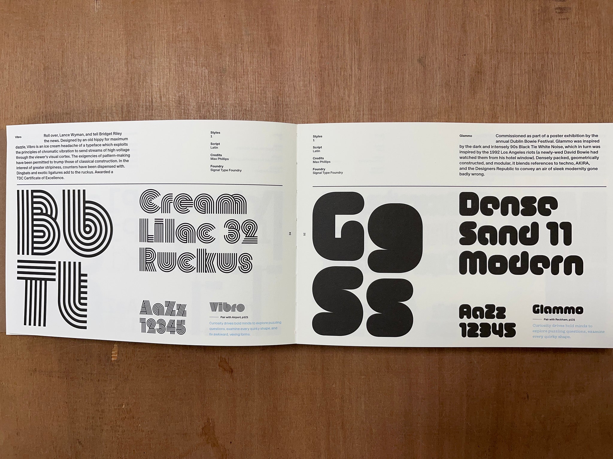CURIOUS TYPEFACES AND WHAT TO PAIR THEM WITH by Olivia Marshall (Ed ...