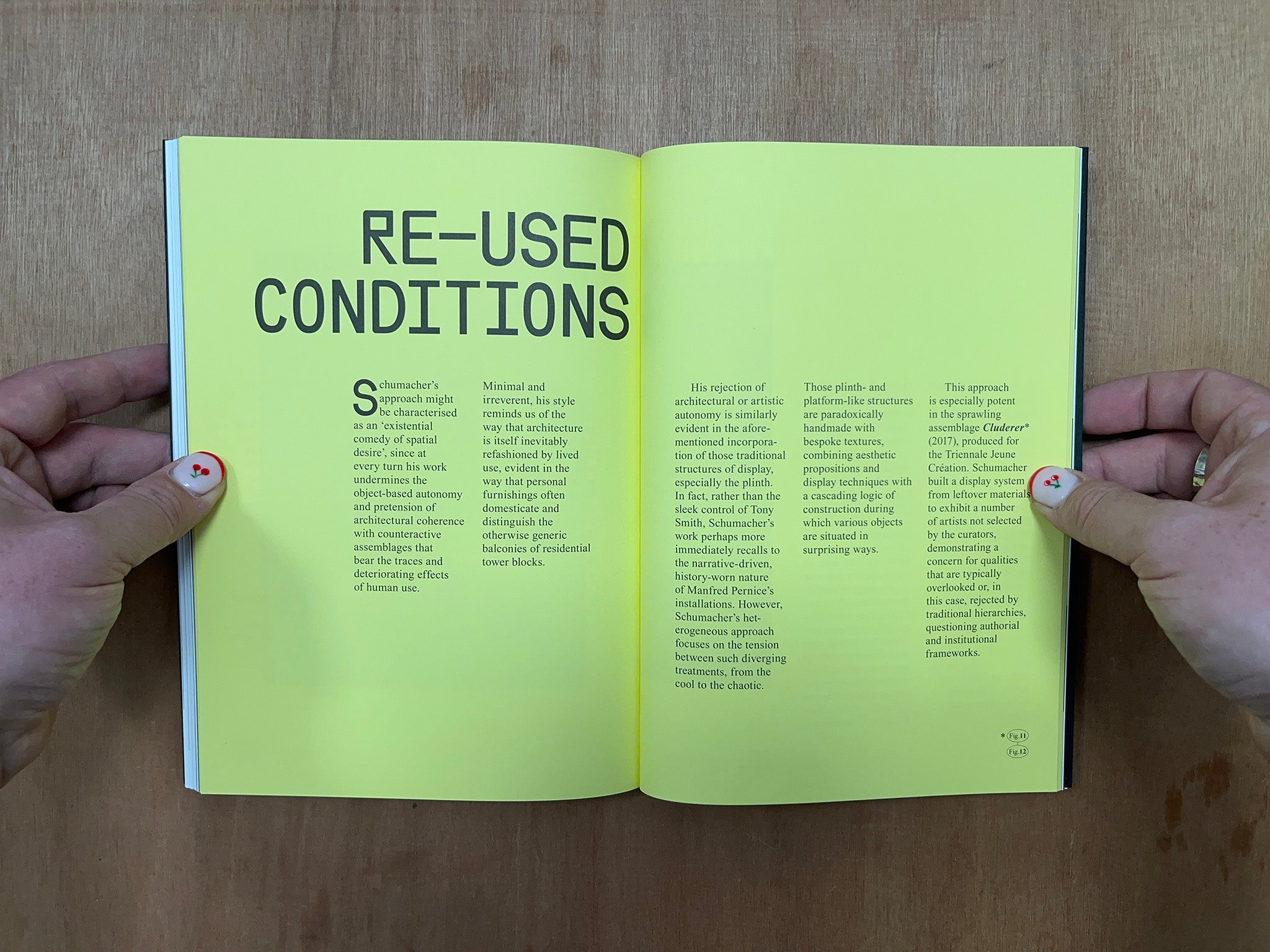 WHAT CONDITION OUR CONDITION IS IN by Eric Schumacher