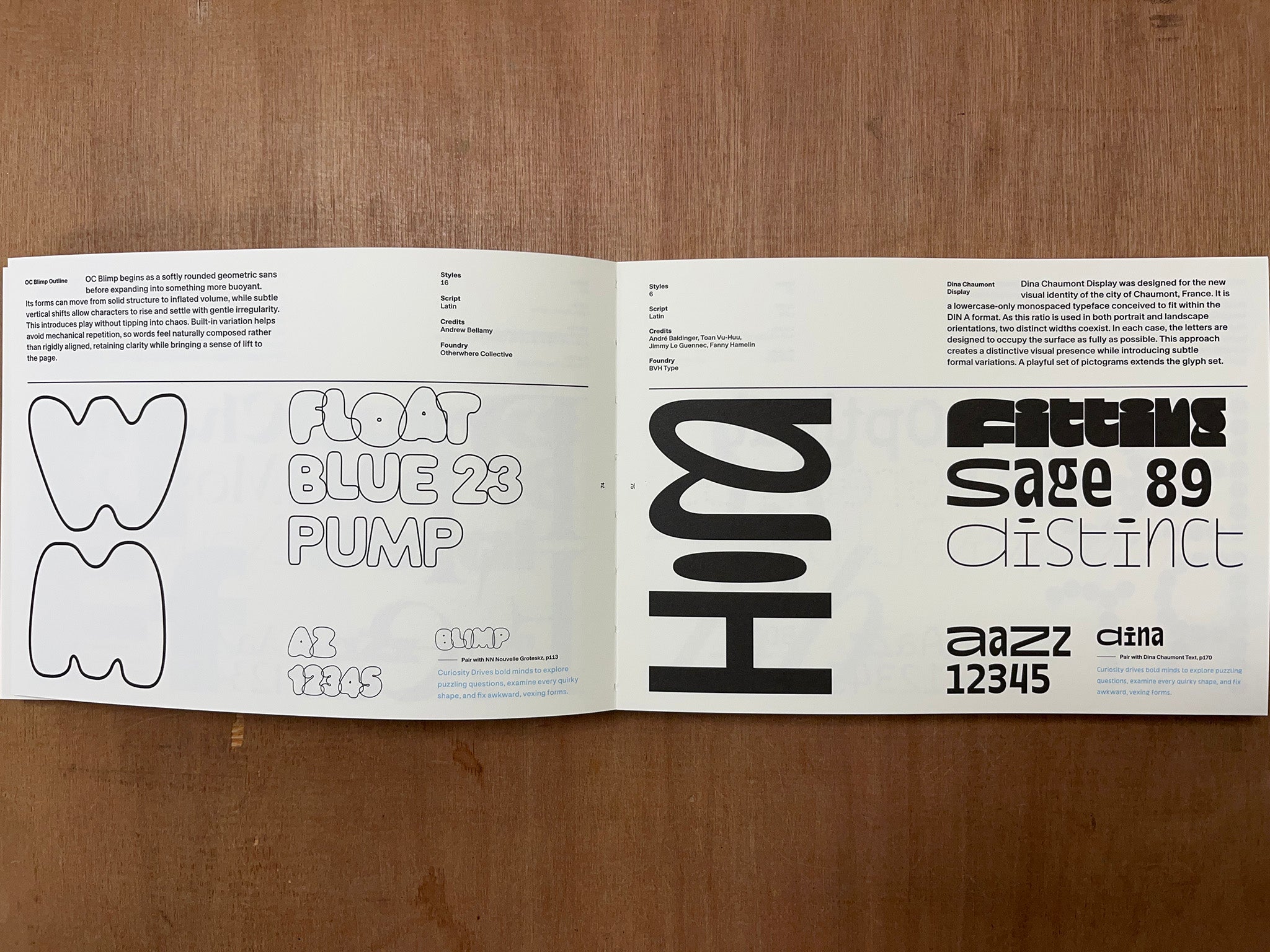 CURIOUS TYPEFACES AND WHAT TO PAIR THEM WITH by Olivia Marshall (Ed ...