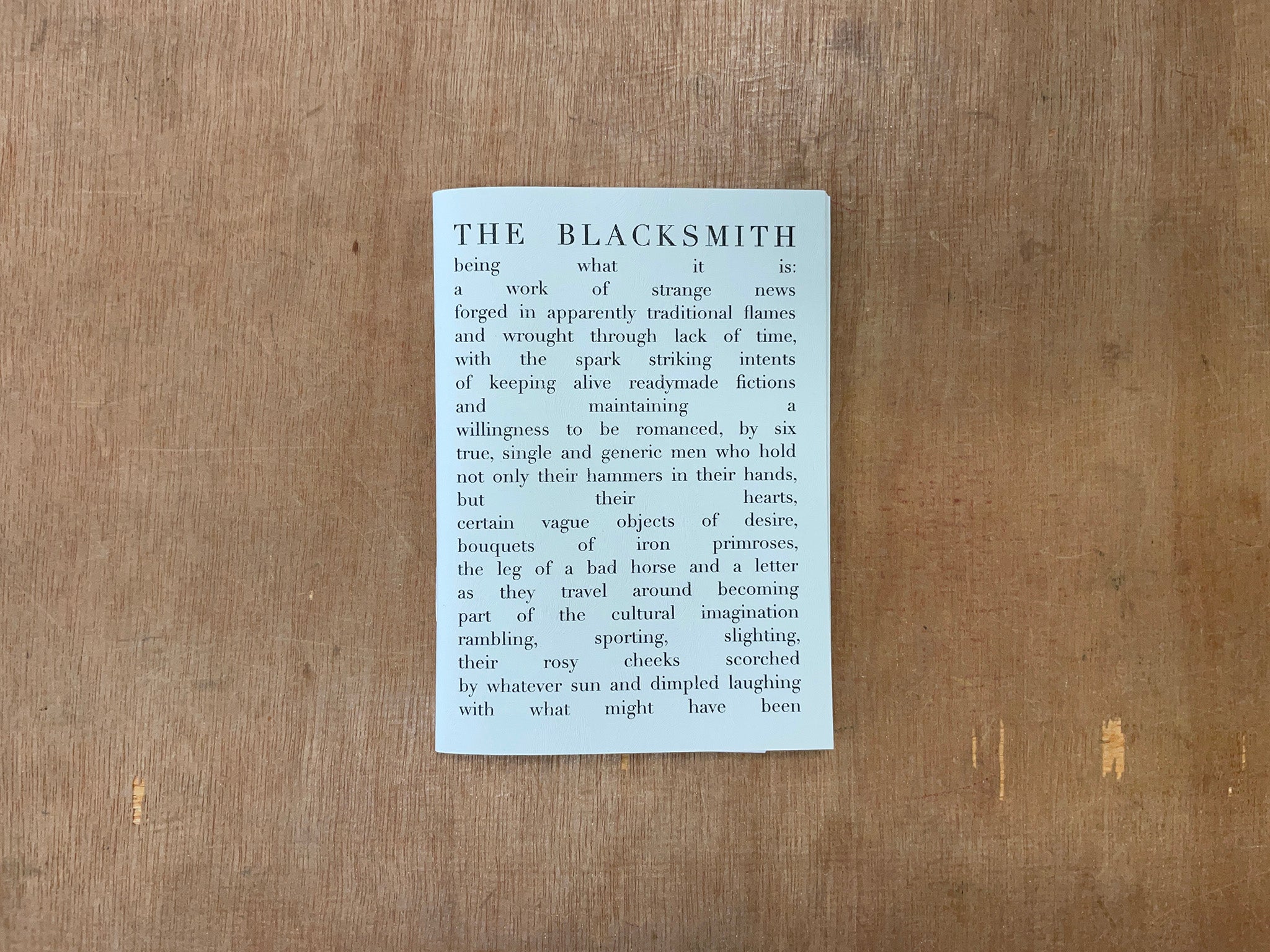 THE BLACKSMITH by Various Authors