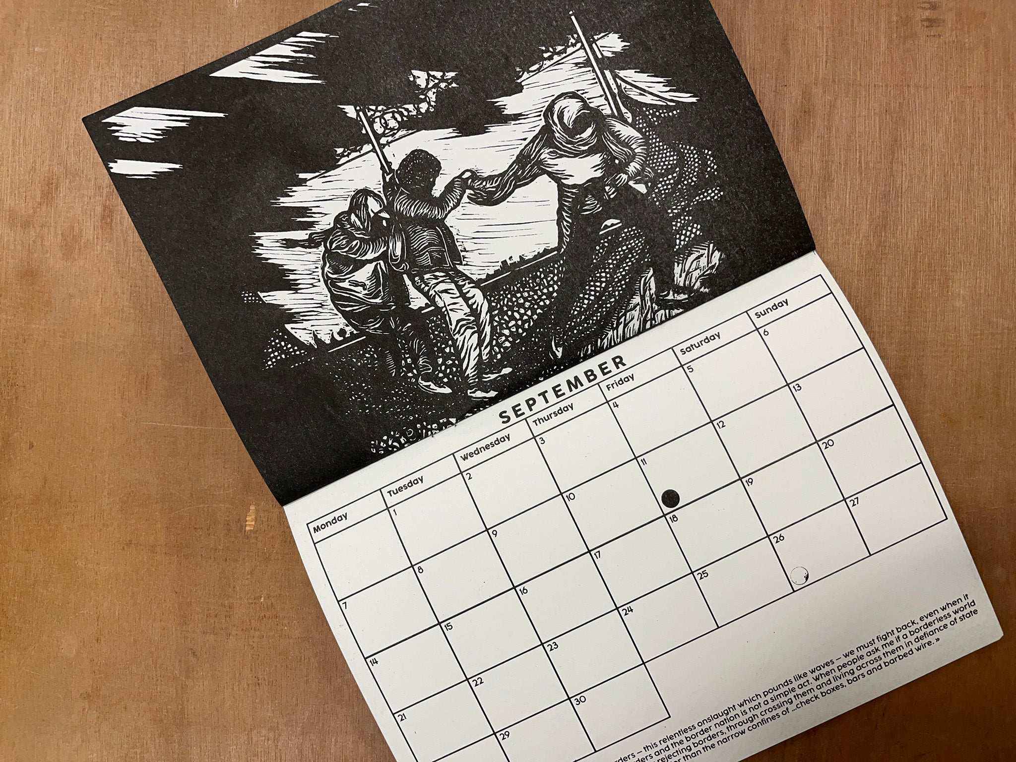 STOLEN SKIES CALENDAR 2026