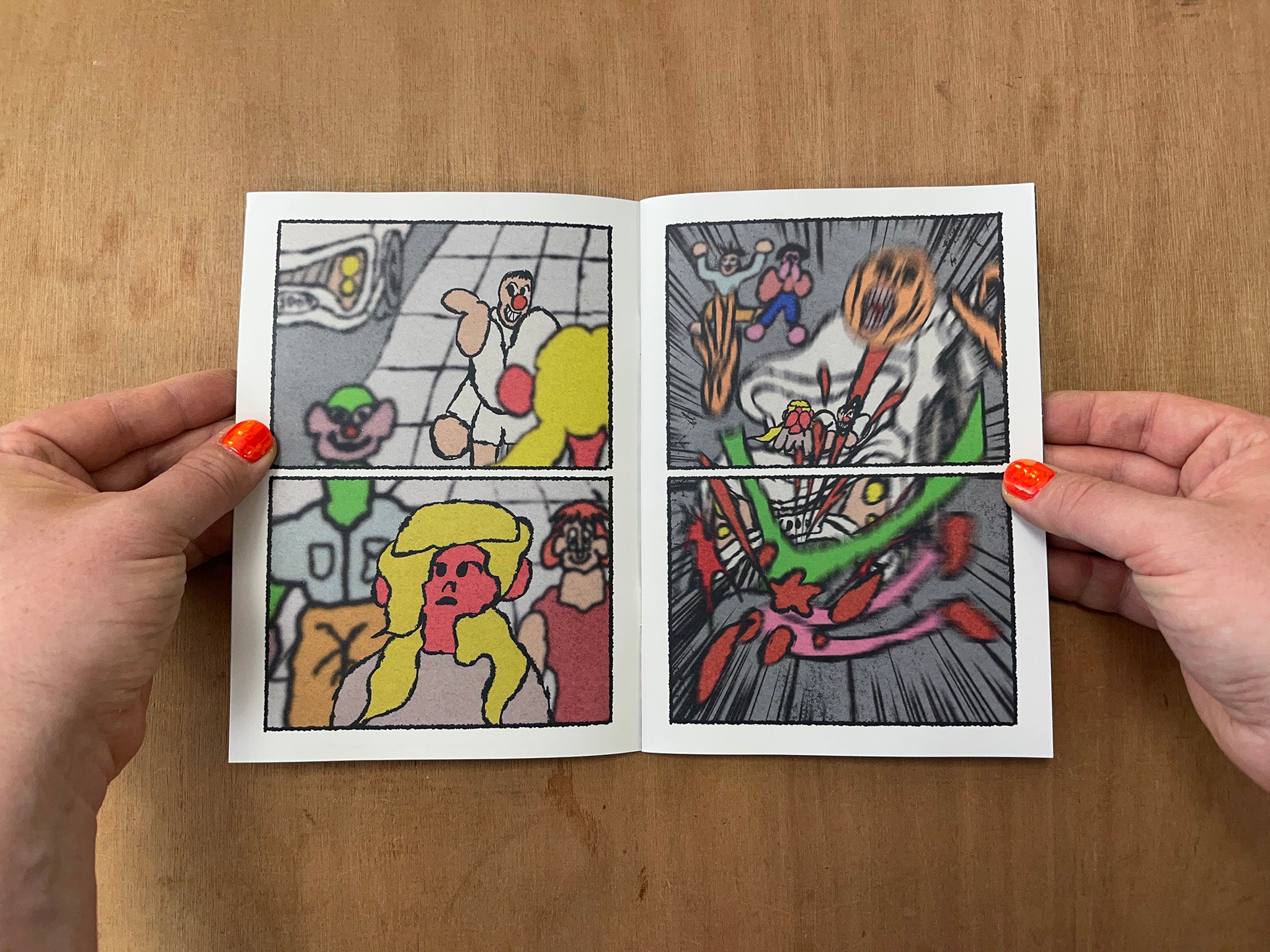SPLIT ZINE by Junwoo Park & Youngkyum Kim