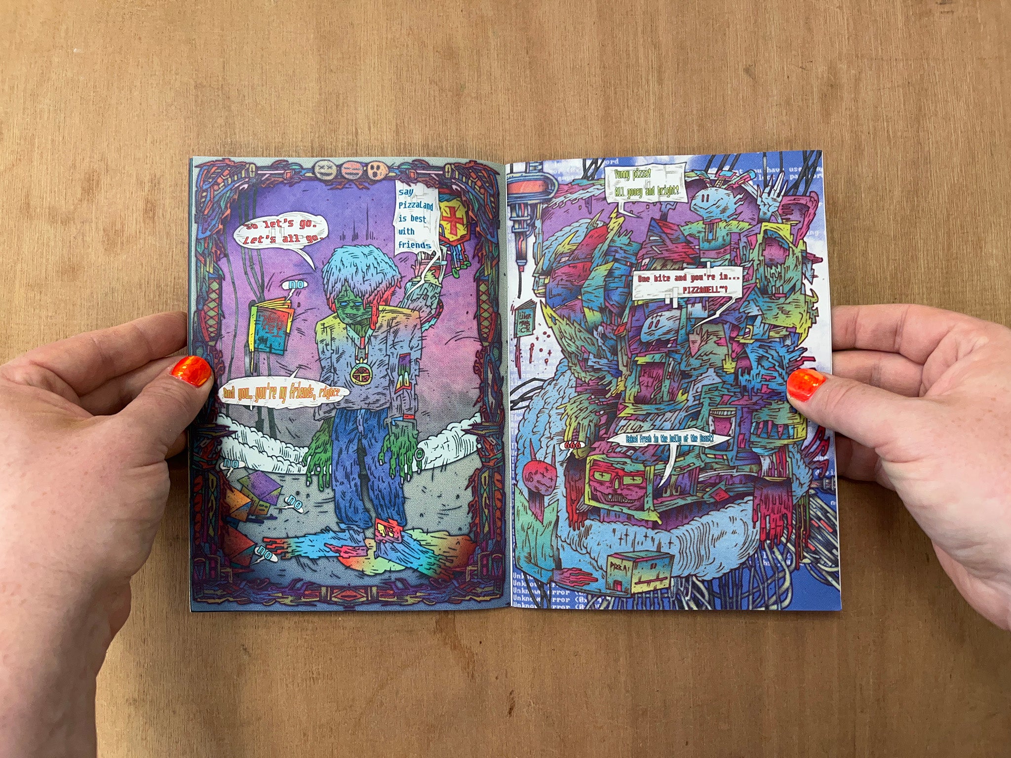 SPLIT ZINE by Junwoo Park & Youngkyum Kim