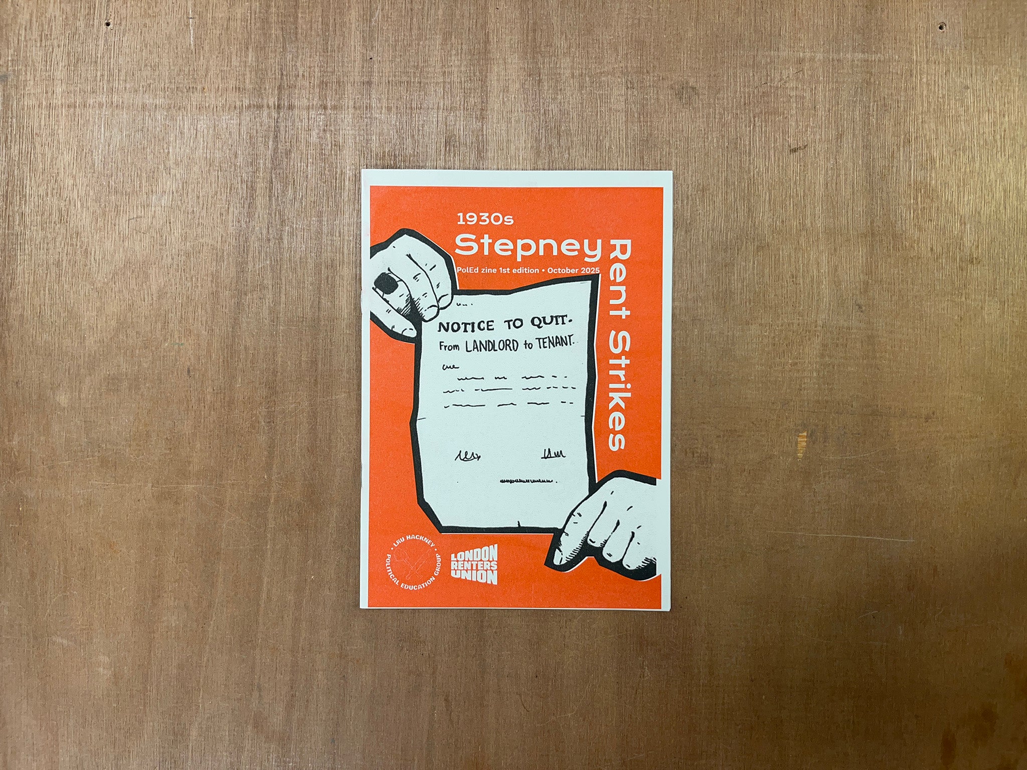 1930S STEPNEY RENT STRIKES by LRU Hackney Branch Political Education Group