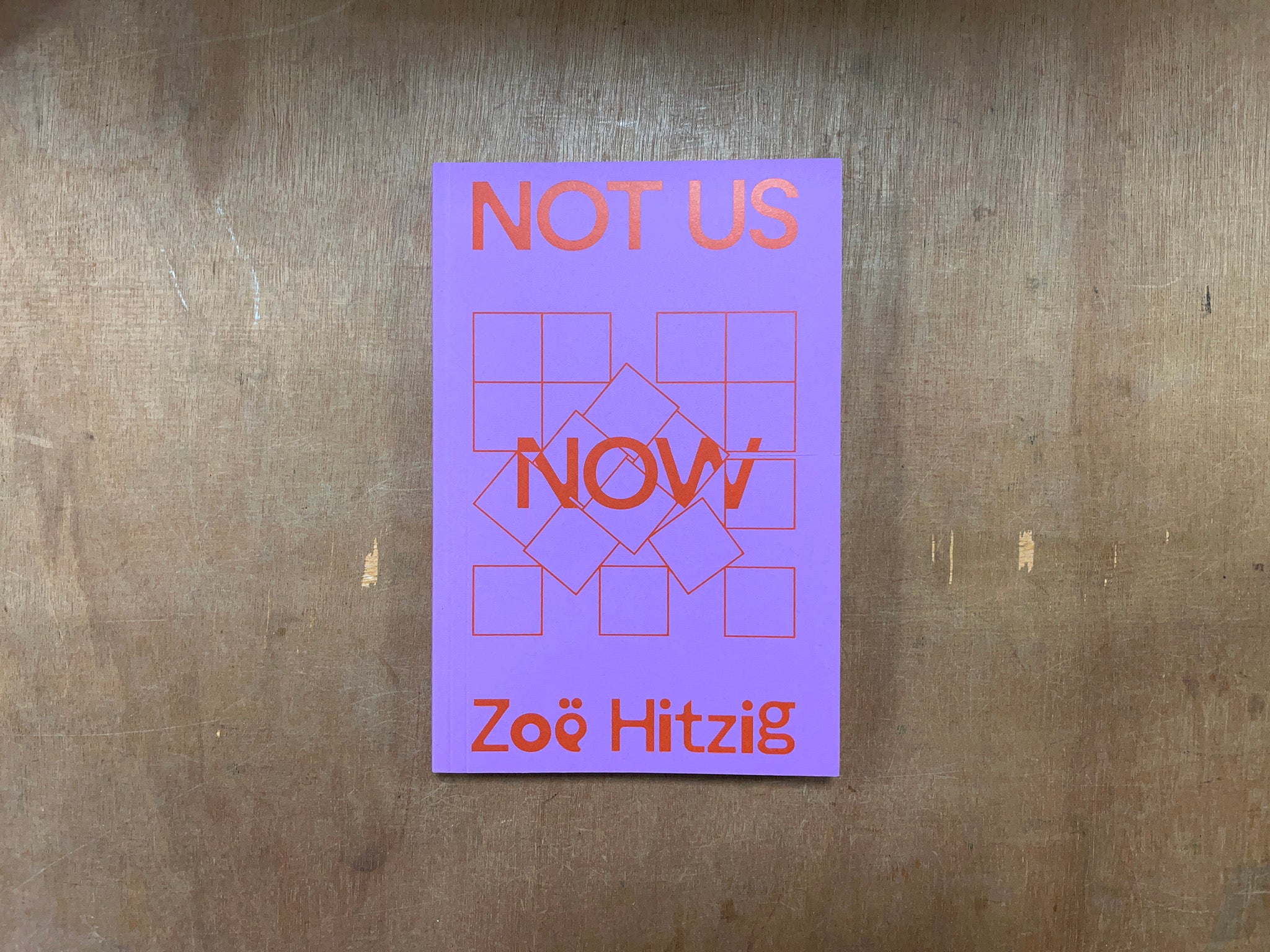 NOT US NOW by Zoë Hitzig