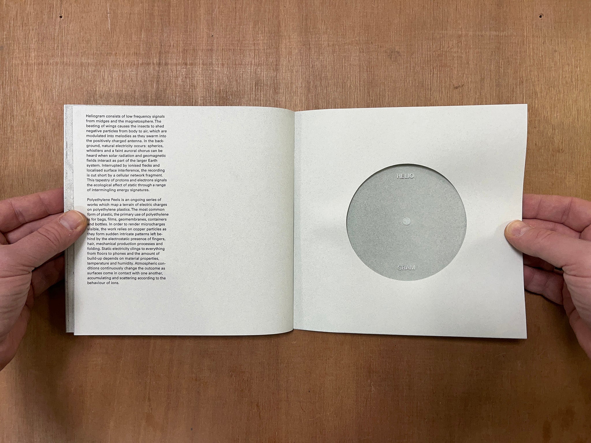 HELIOGRAM by Robin Watkins & Nina Canell