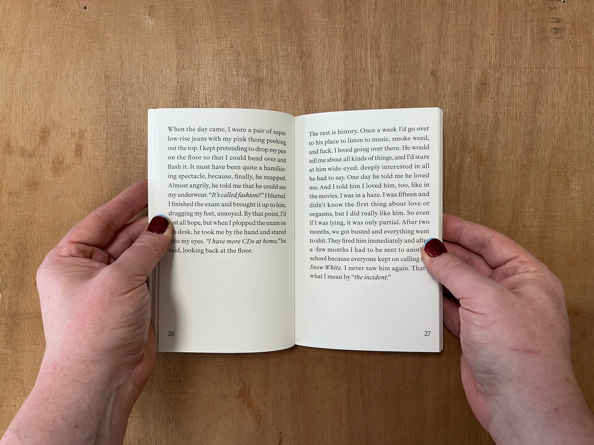 THE GERMAN TEACHER by Amalia Ulman