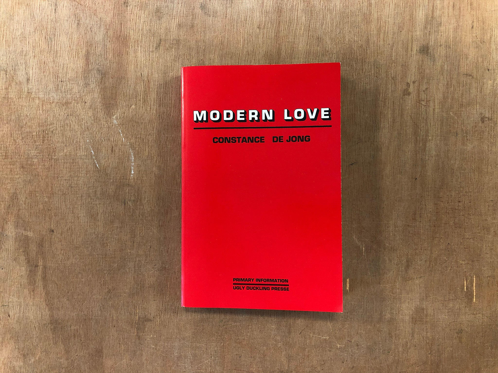 MODERN LOVE by Constance DeJong