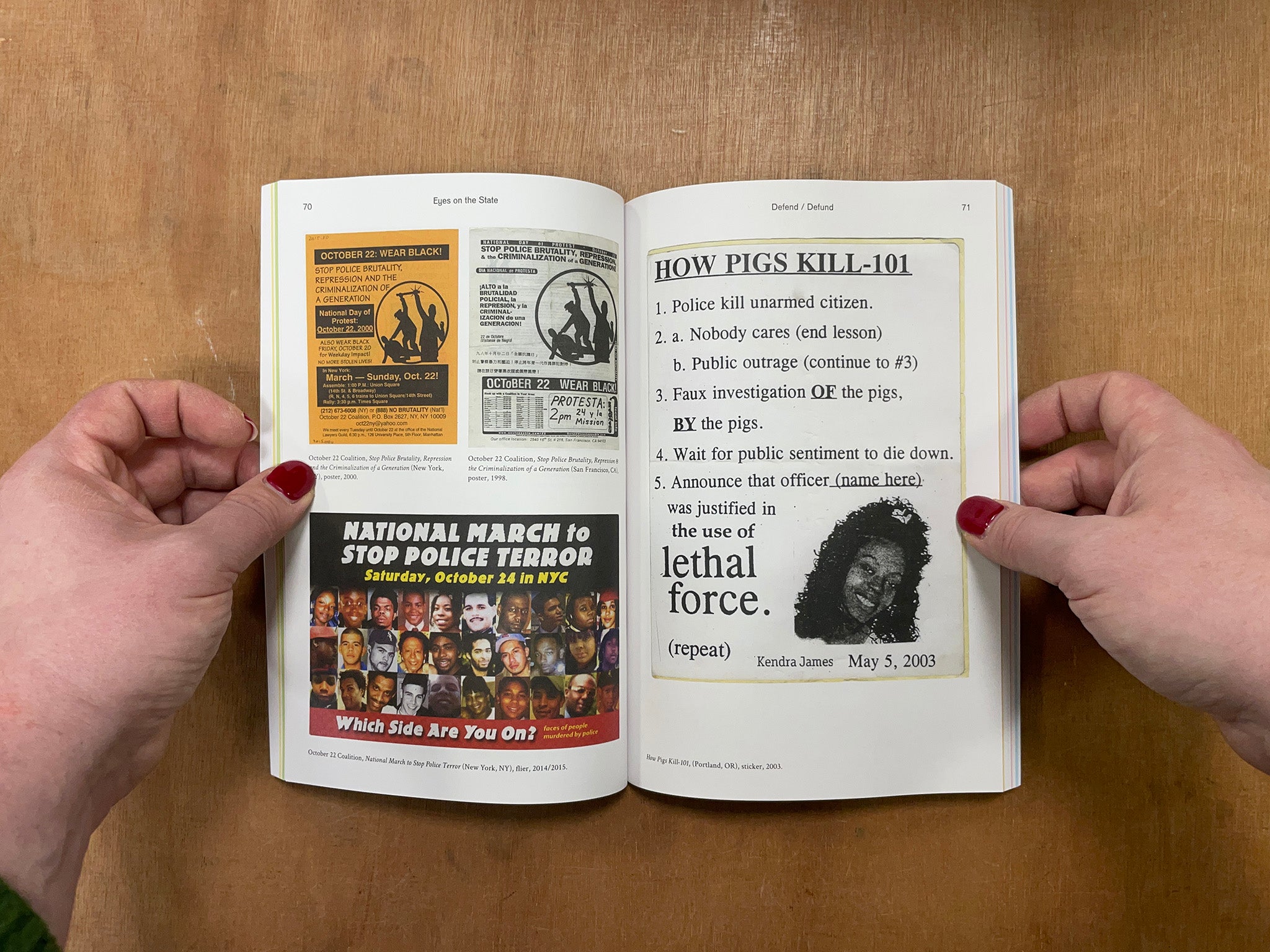DEFEND / DEFUND: A VISUAL HISTORY OF ORGANIZING AGAINST THE POLICE