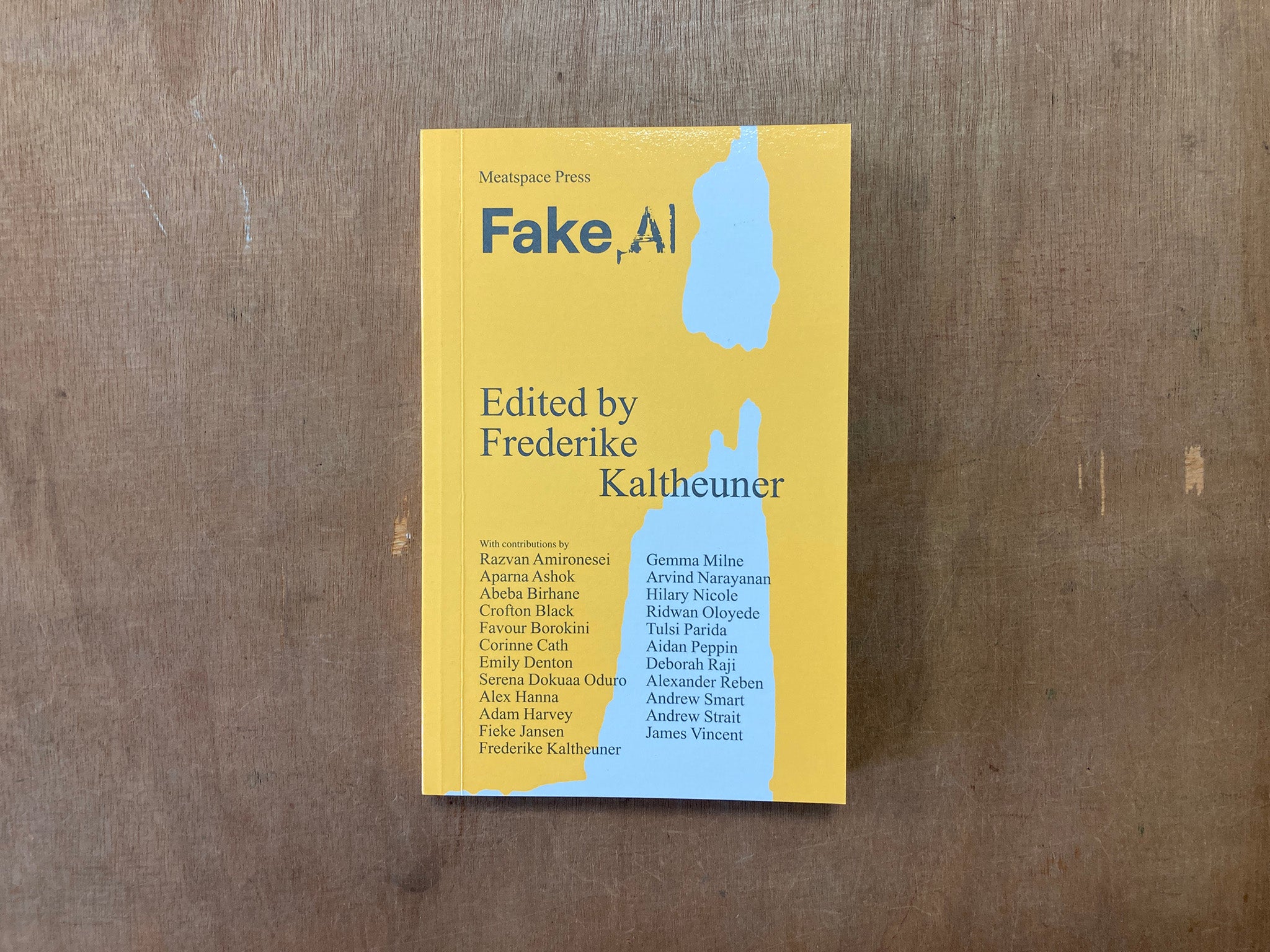 FAKE AI edited by Frederike Kaltheuner