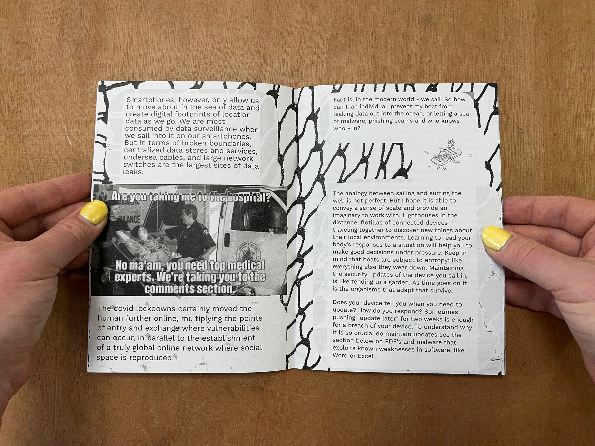 SPONGE ZINE #1: ASSESSING THE THREATS - TECH IN ACTIVISM