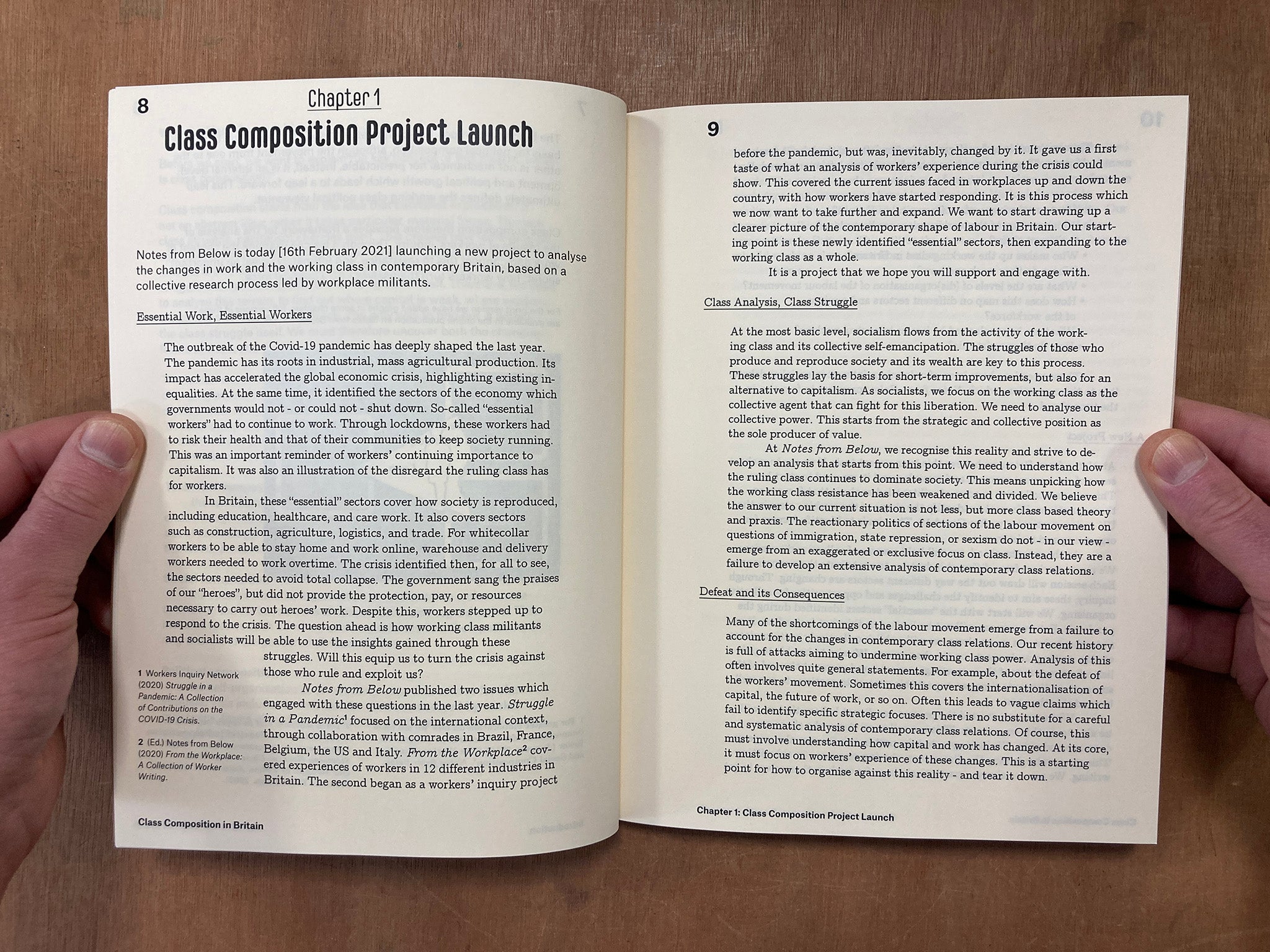 Class Compesition CLASS COMPOSITION IN BRITAIN – Good Press — good books & more