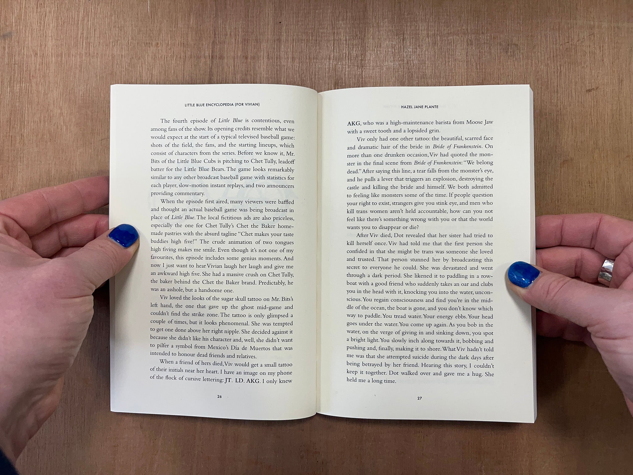 LITTLE BLUE ENCYCLOPEDIA (FOR VIVIAN) by Hazel Jane Plante – Good Press —  good books & more