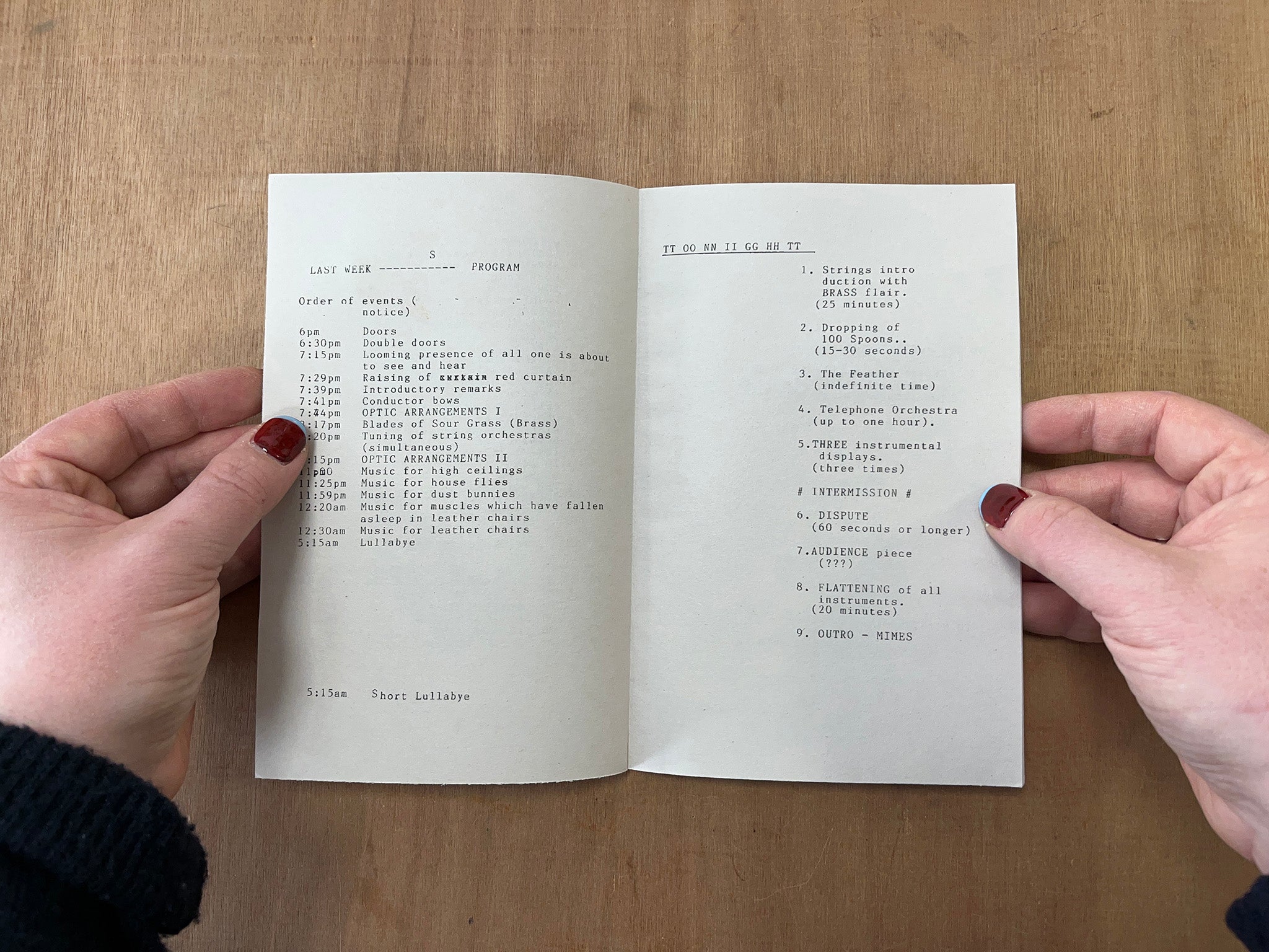 Emma Radisson Programm TUESDAY'S PROGRAM by Emma Cross – Good Press — good books & more