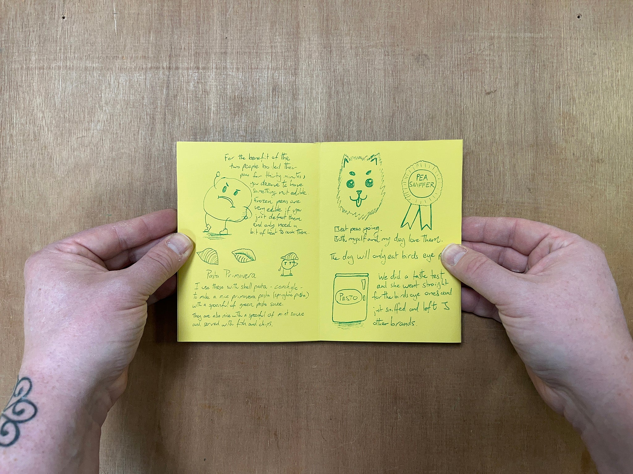 FROZEN PEAS by Folly Problem