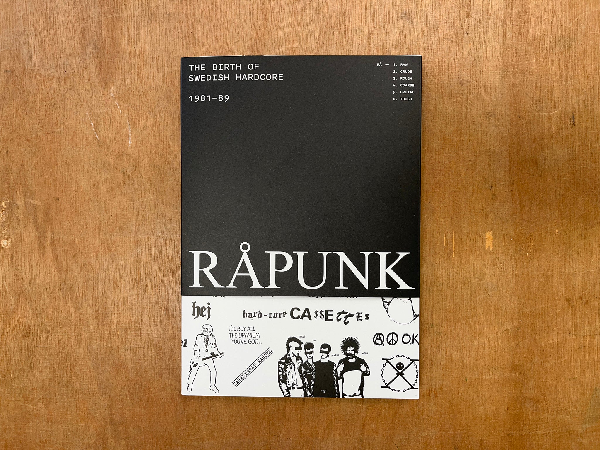 RÅPUNK — THE BIRTH OF SWEDISH HARDCORE, 1981–1989