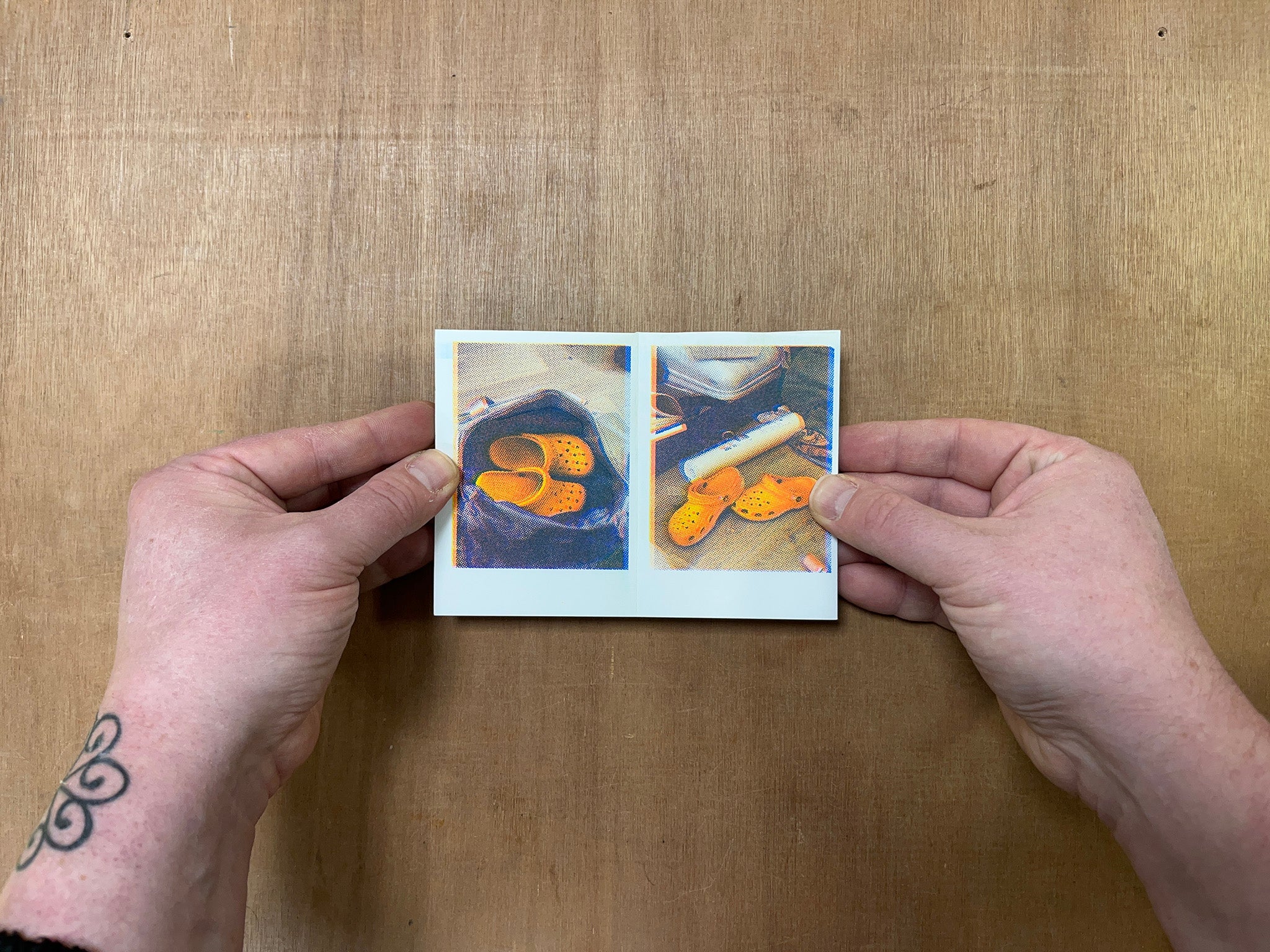 MY ORANGE CROCS by Hollie Jayne Harrison