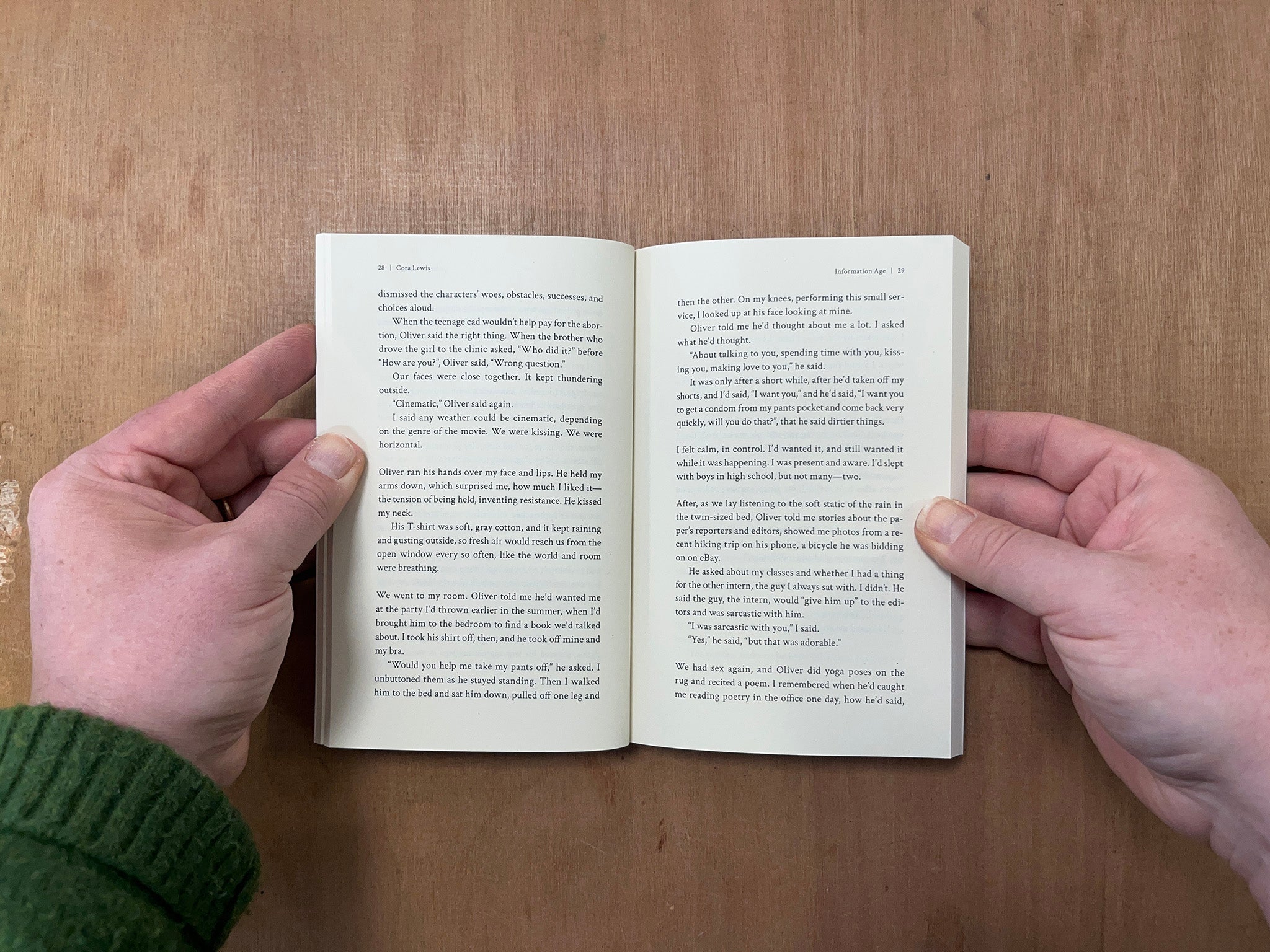 INFORMATION AGE by Cora Lewis