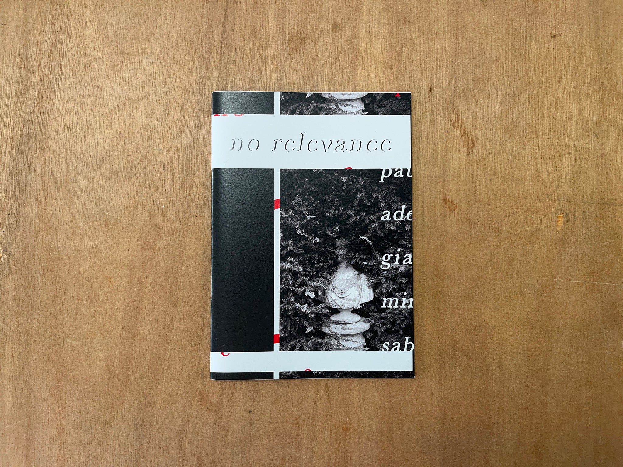NO RELEVANCE: A NIGHT OF READINGS IN GREAT YARMOUTH by Lotte L.S. (Ed.)