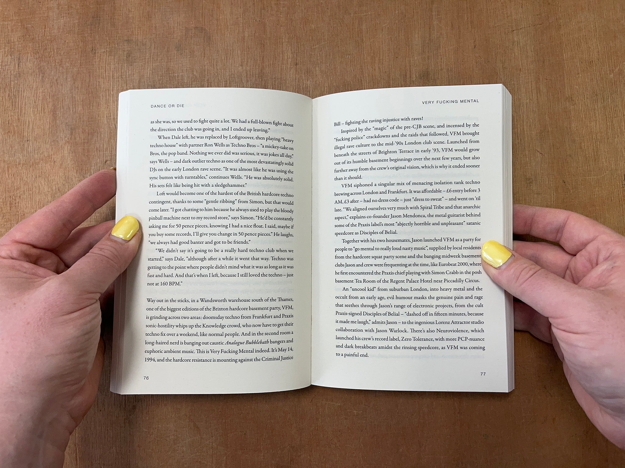 DANCE OR DIE: A HISTORY OF HARDCORE by Holly Dicker
