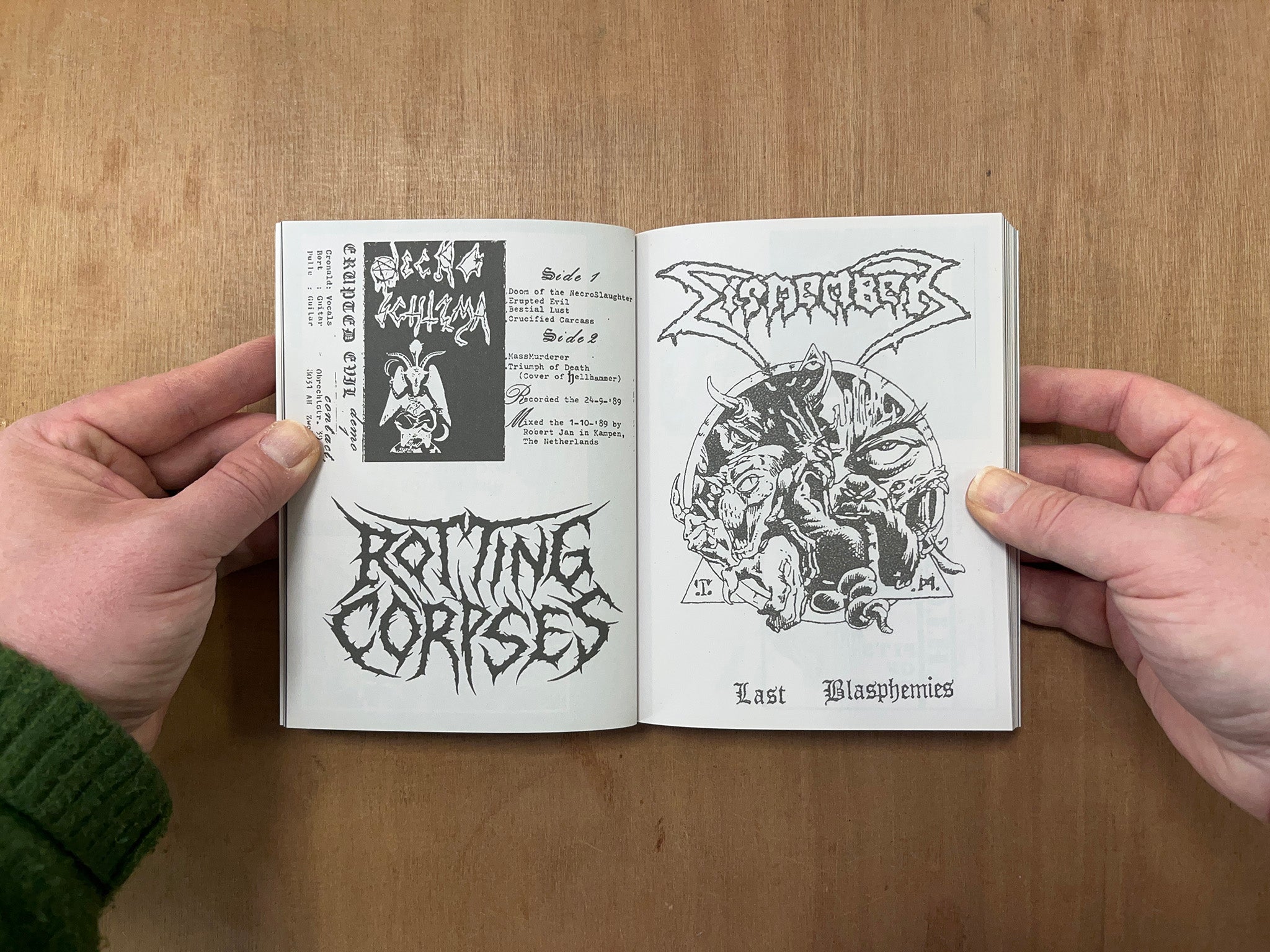 DEATH METAL GRAPHICS by Masala Noir