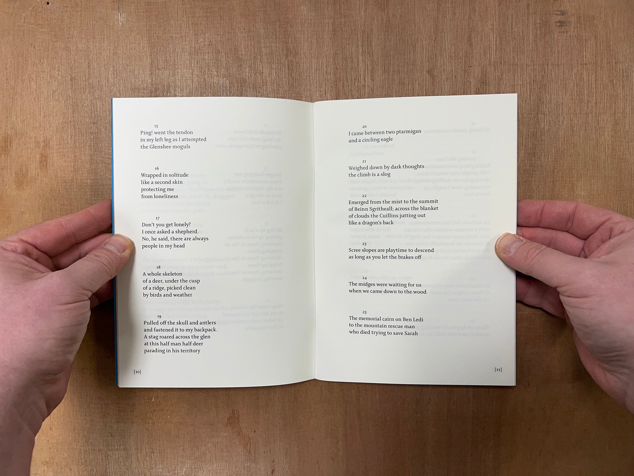 THE SOUND OF WATER by Mark Saunders