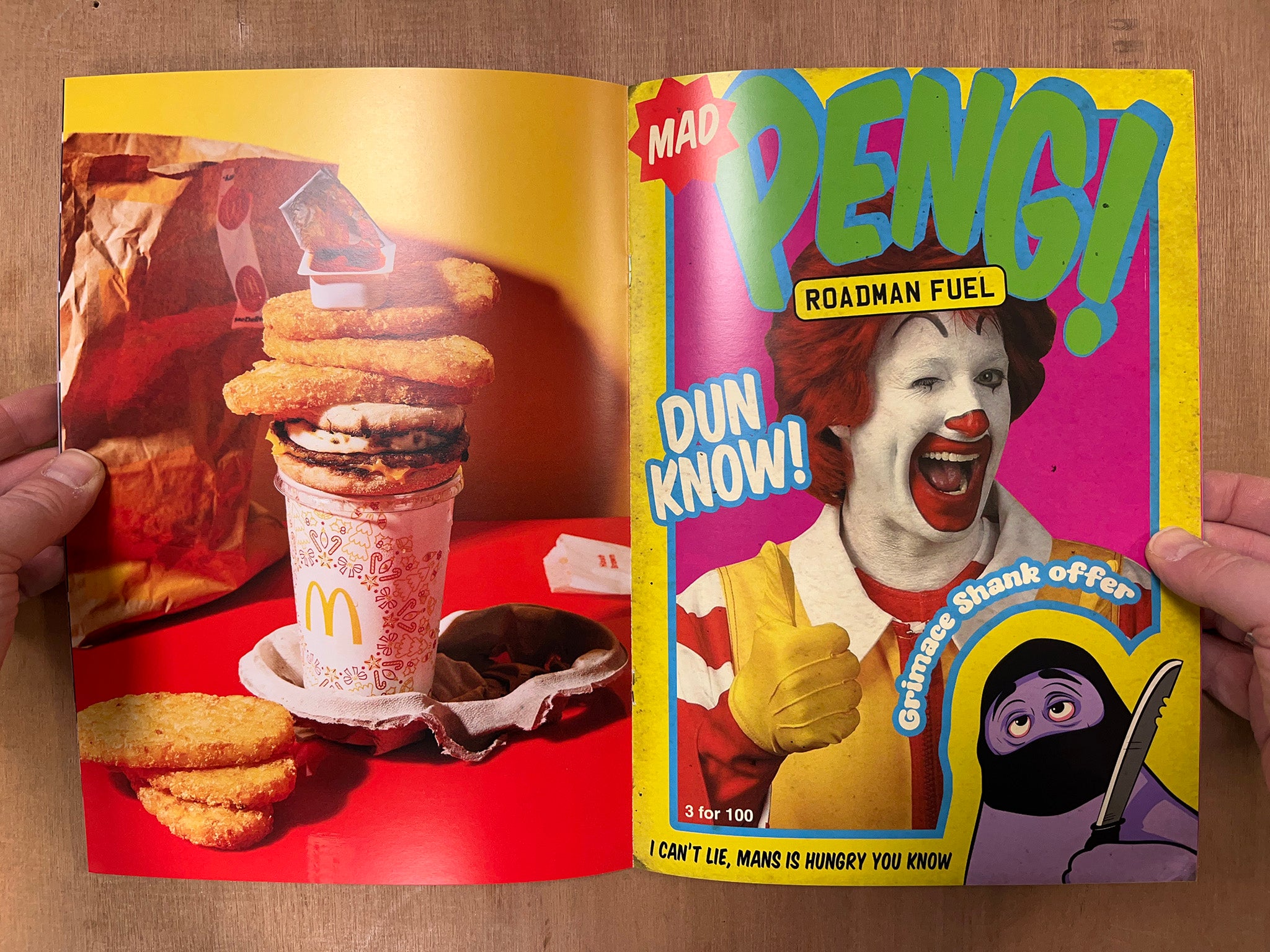 BREAKFAST ZINE by Ellis Parrinder & Rory Mqueen