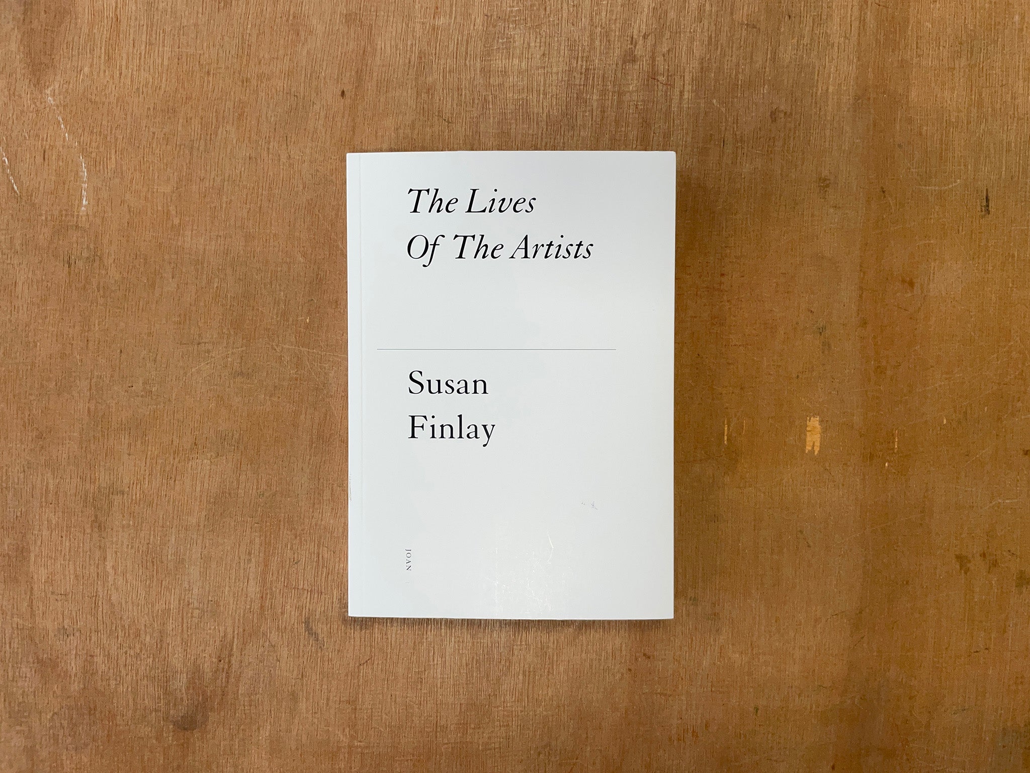 THE LIVES OF ARTISTS by Susan Finlay