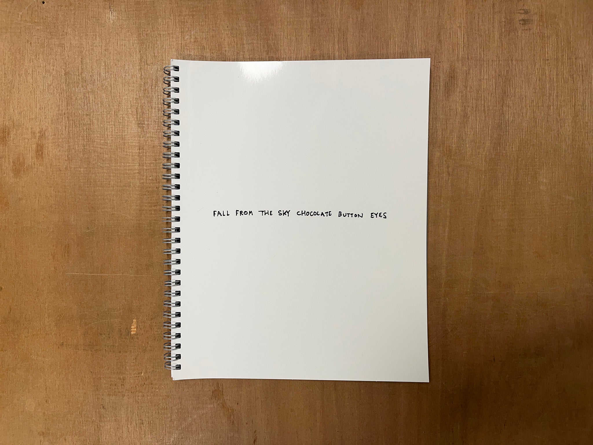 FALL FROM THE SKY CHOCOLATE BUTTON EYES by Ellis Santi