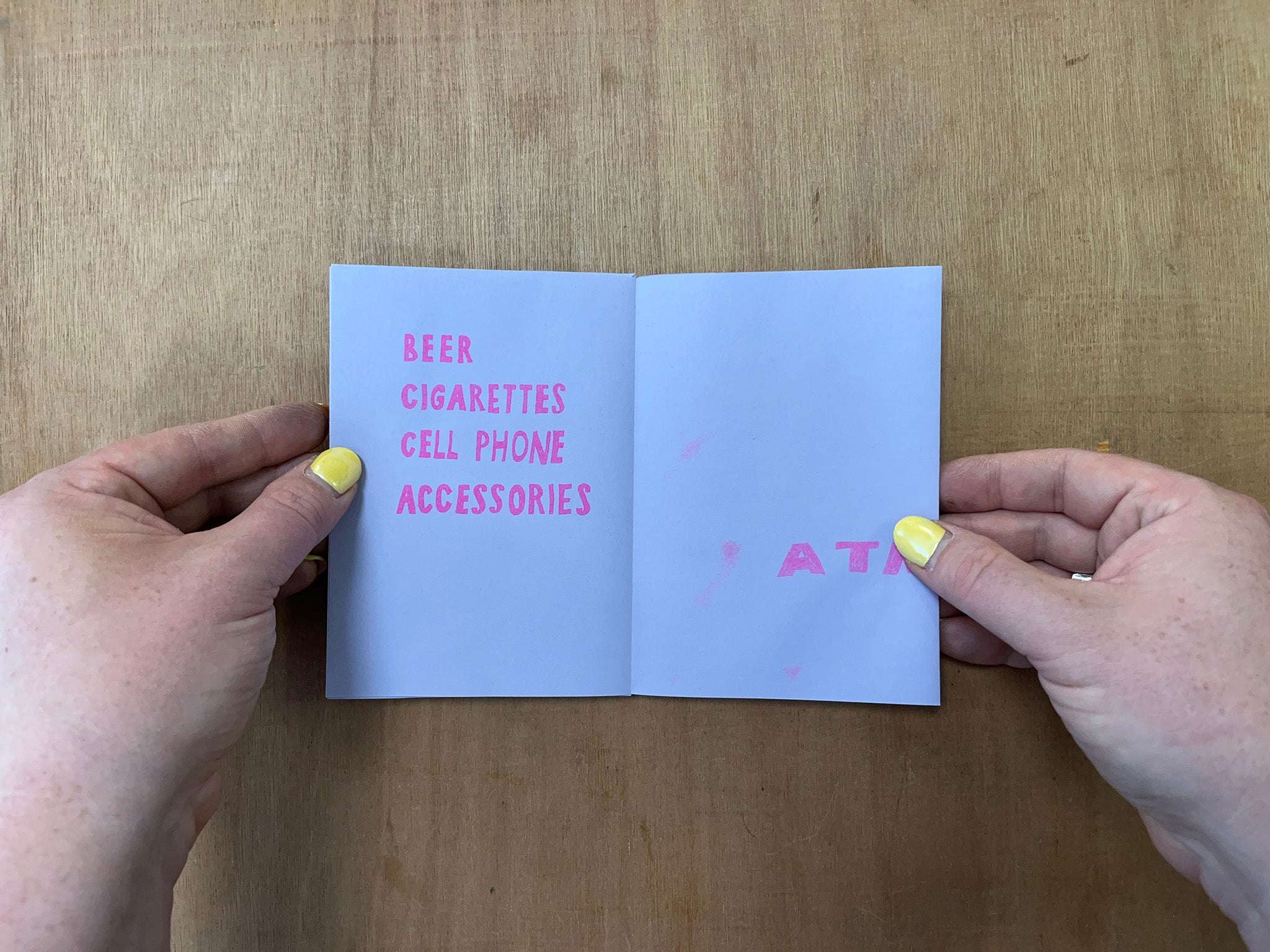 WORDS & SIGNS FROM NYC by Liv Dugdale