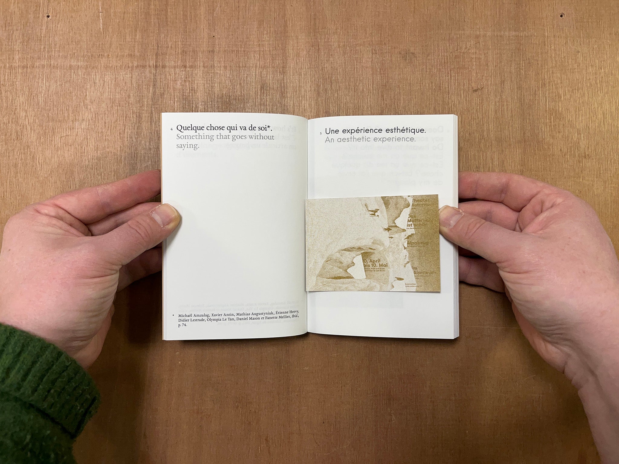 THINGS READ, THINGS HEARD, FOR THOSE WHO (STILL) MAKE AND LOOK AT POSTERS by Léo Carbonnet & Léonore Conte (Eds.)