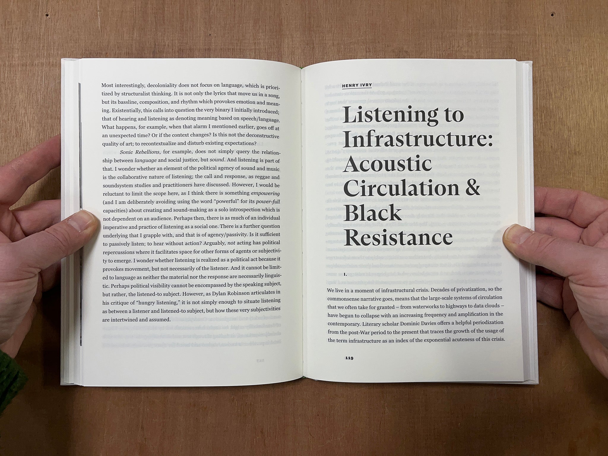 THE LISTENING BIENNIAL READER – VOL. 2: INFRALISTENING by Rebecca Collins & Brandon LaBelle
